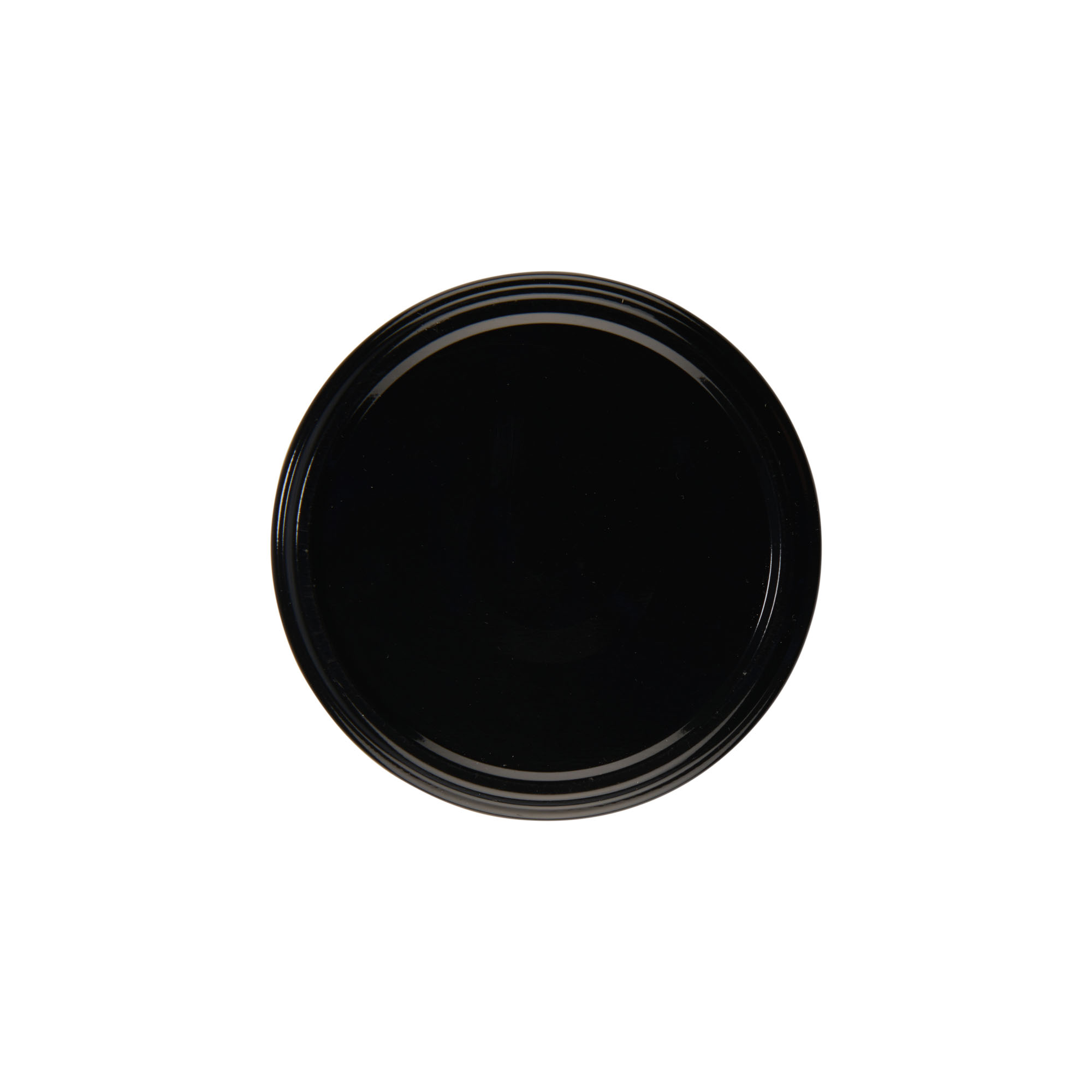 Tapa Twist-off, hojalata, esterilizable, negras, para boca: TO 82