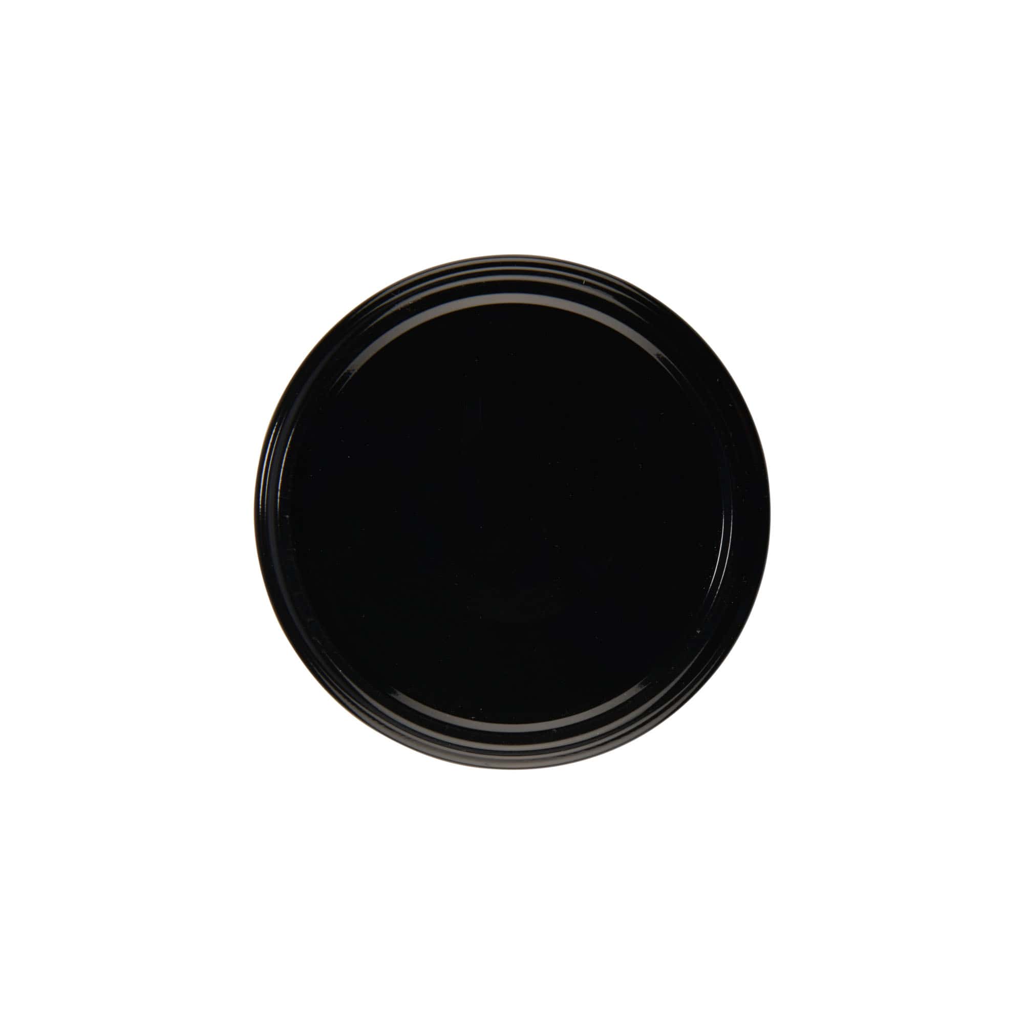 Tapa Twist-off, hojalata, esterilizable, negras, para boca: TO 82