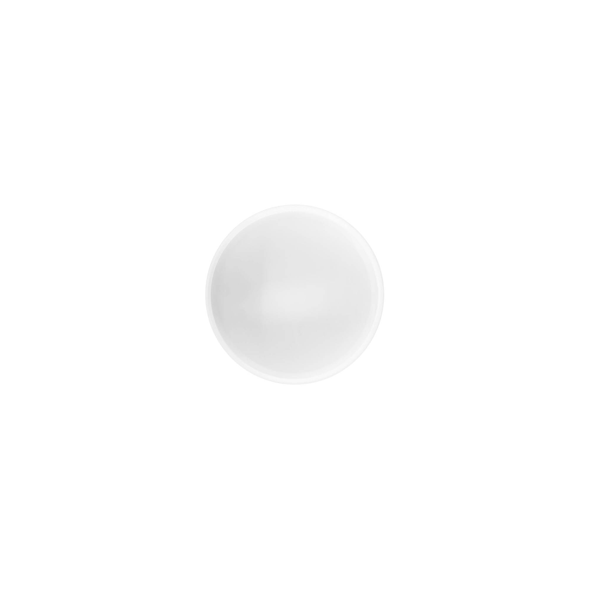 Tapa roscada 'White Line' 35ml, plástico PP, blanco
