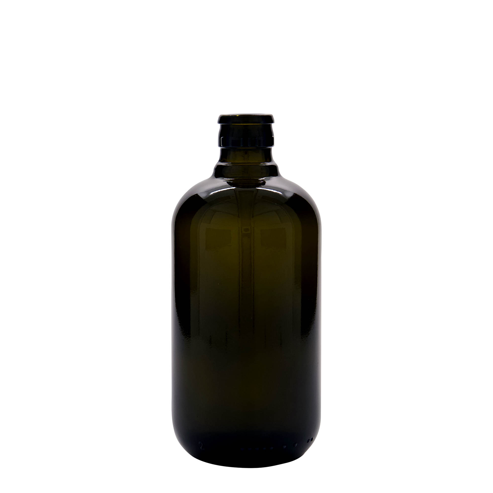 Botella de vinagre/aceite 'Biolio' de 500 ml, vidrio verde antiguo, boca: DOP Botella de vinagre/aceite 'Biolio' de 500 ml, vidrio verde antiguo, boca: DOP