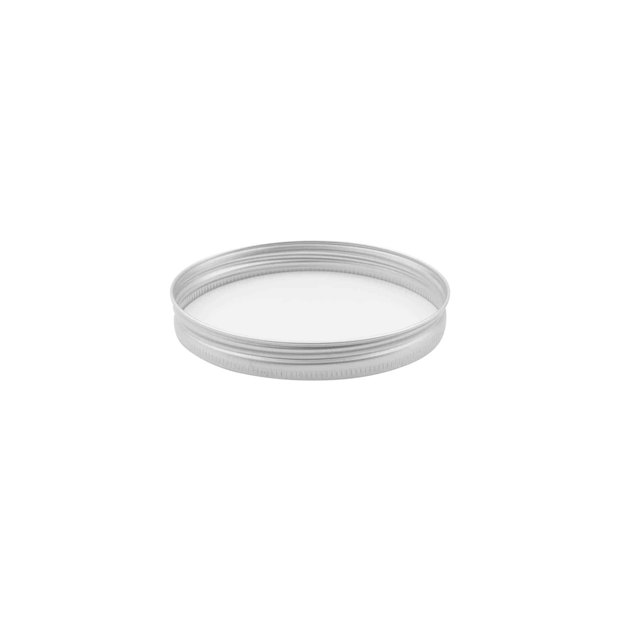 Tapa de rosca, metal, plateado, para boca: 70/400