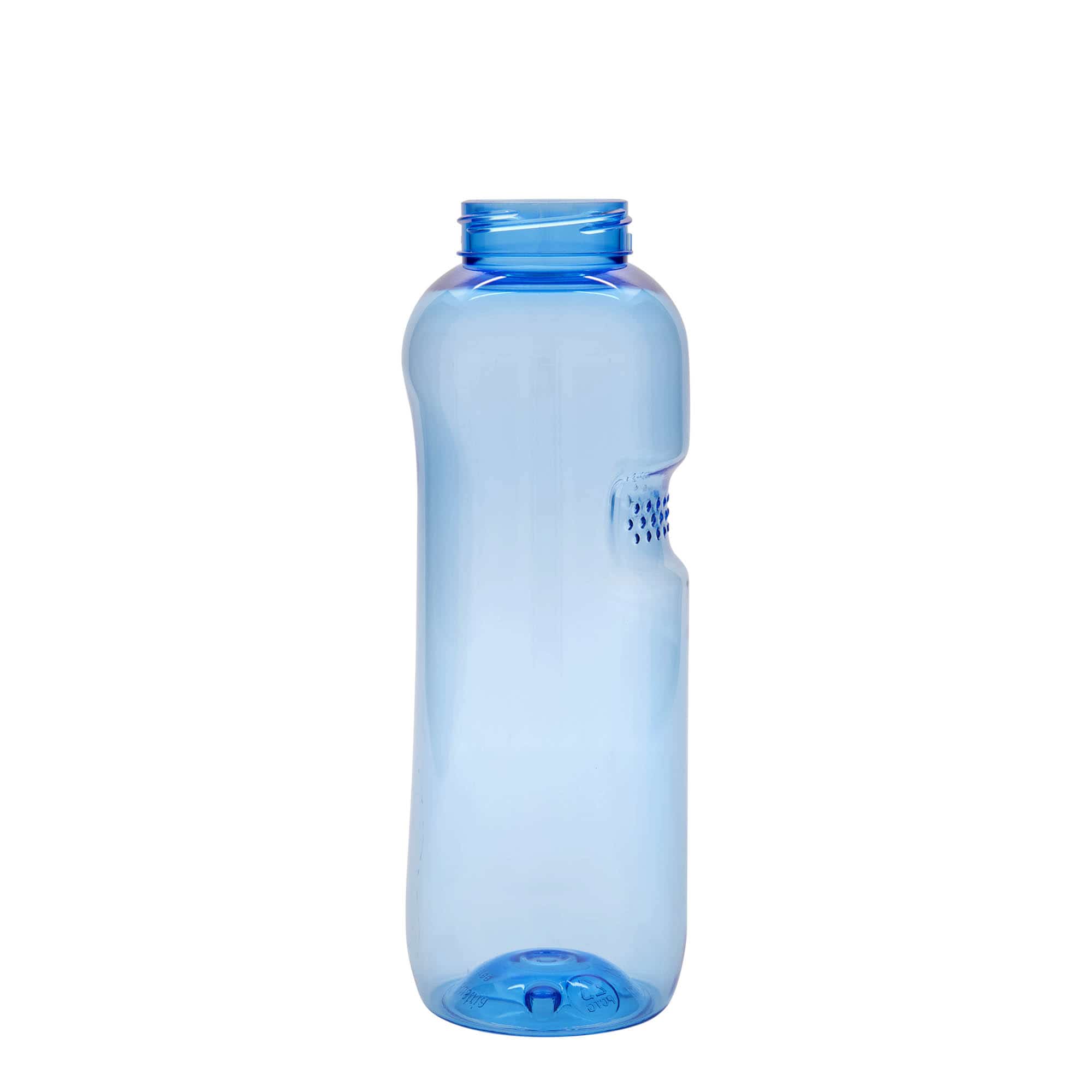 Botella de agua de PET 'Kavodrink' de 750 ml, plástico, azul Botella de agua de PET 'Kavodrink' de 750 ml, plástico, azul
