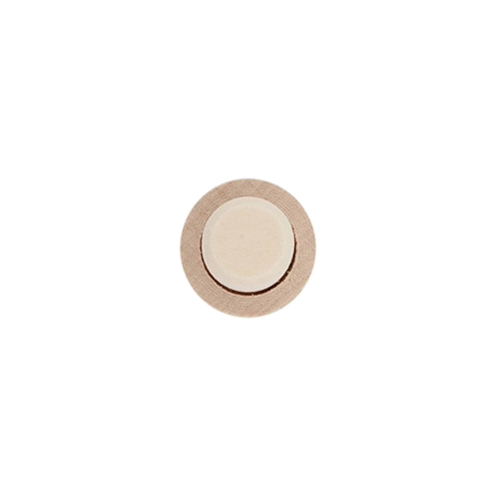 Corcho con cabeza de 14 mm, madera, para boca: corcho