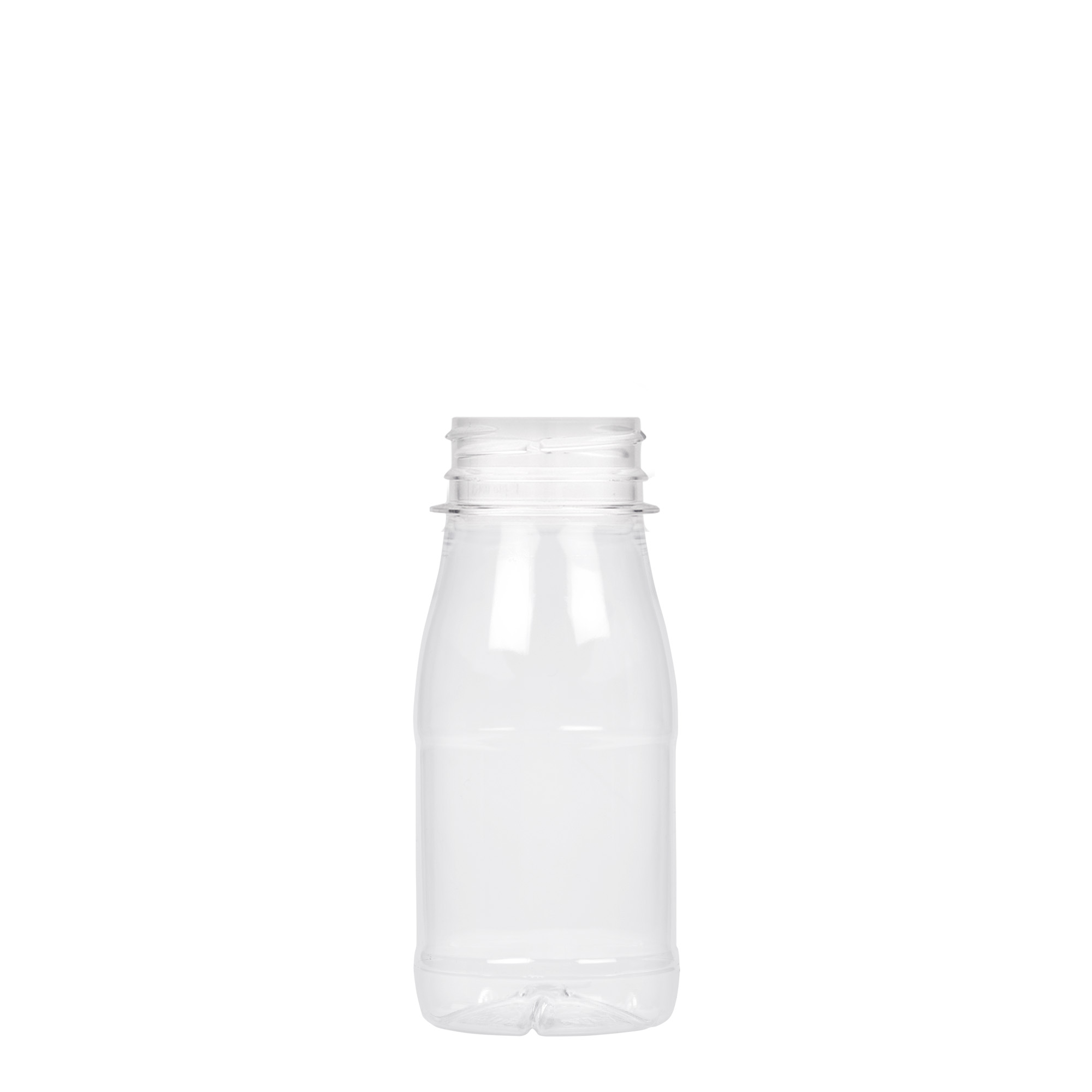 Botella PET de 150 ml 'Milk and Juice', plástico, boca: 38 mm Botella PET de 150 ml 'Milk and Juice', plástico, boca: 38 mm