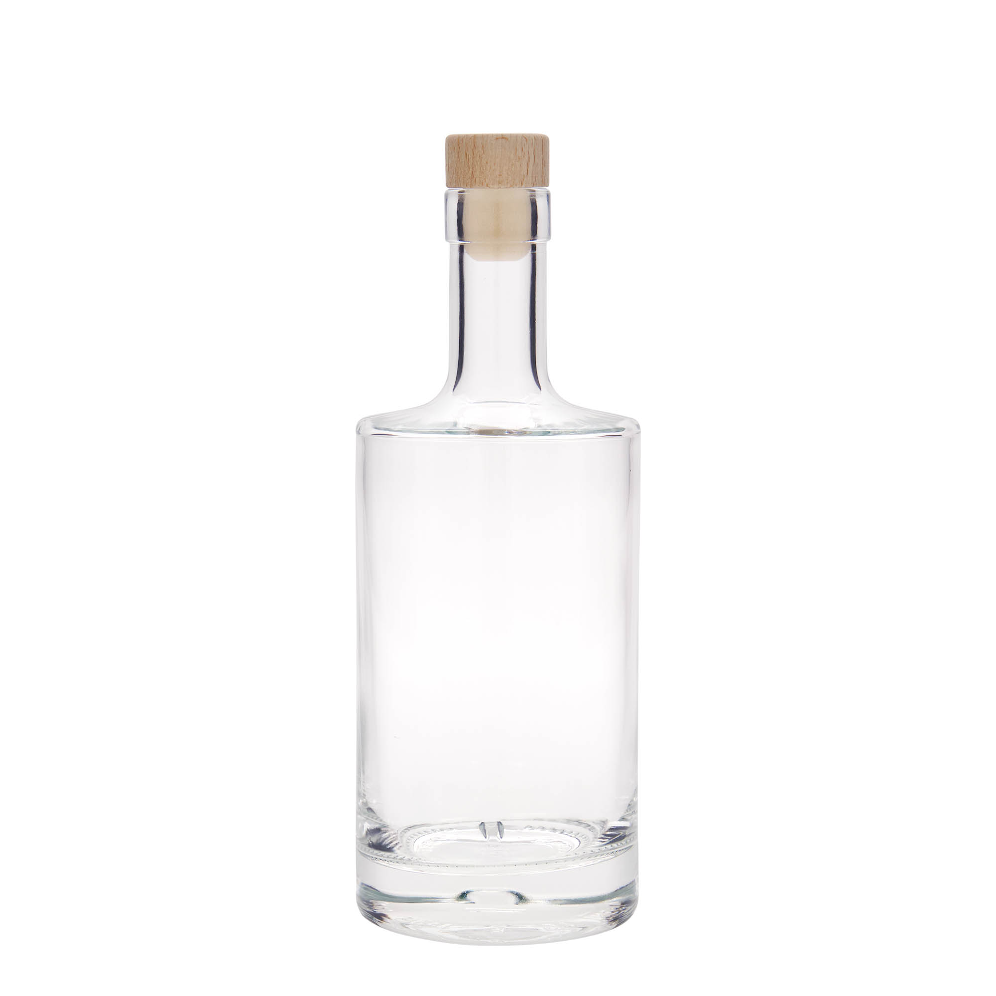 Botella de cristal de 500 ml 'Homeland', boca: corcho