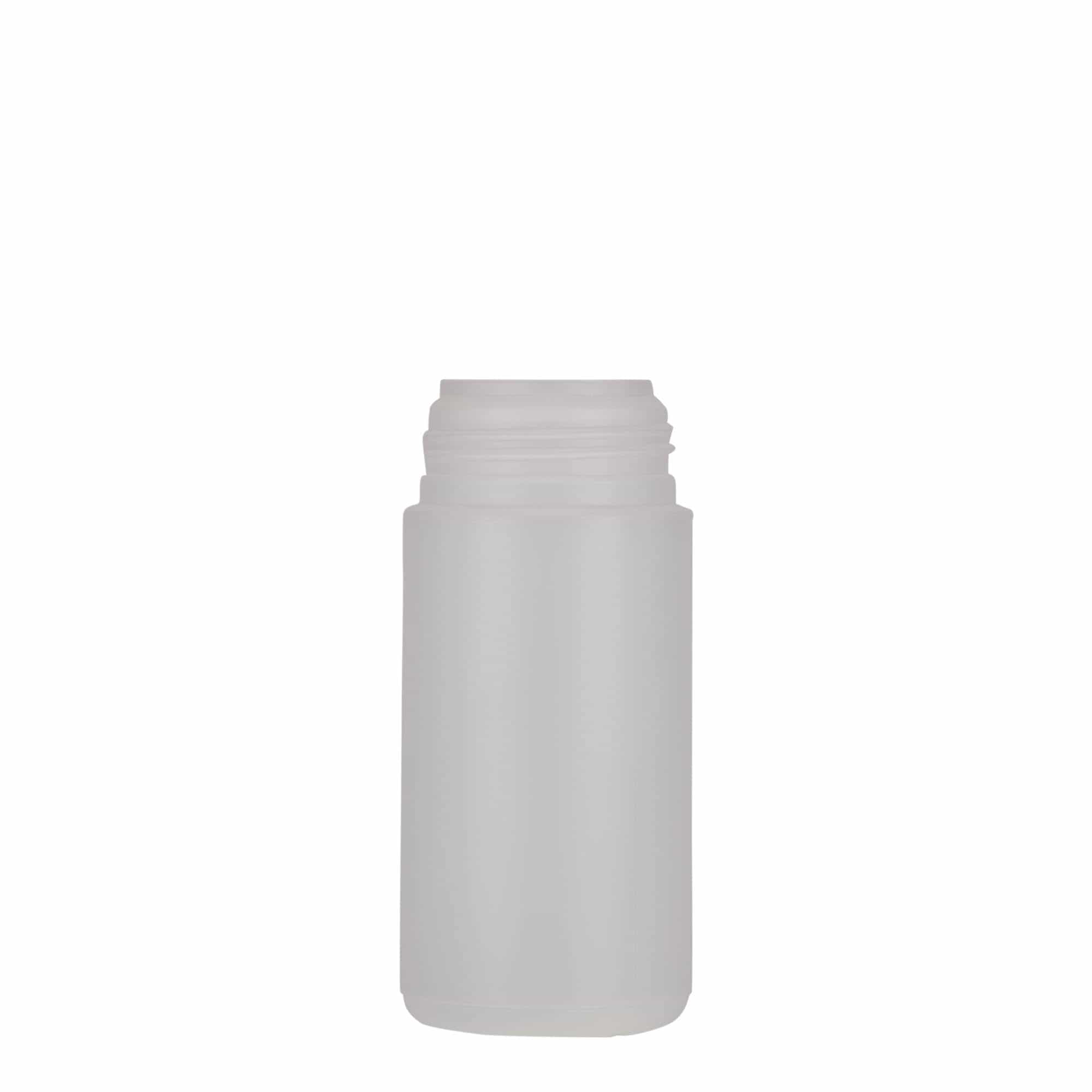 Botella dispensadora 'Foamer' de 100 ml, plástico de PE, natural, boca: tapón de rosca Botella dispensadora 'Foamer' de 100 ml, plástico de PE, natural, boca: tapón de rosca