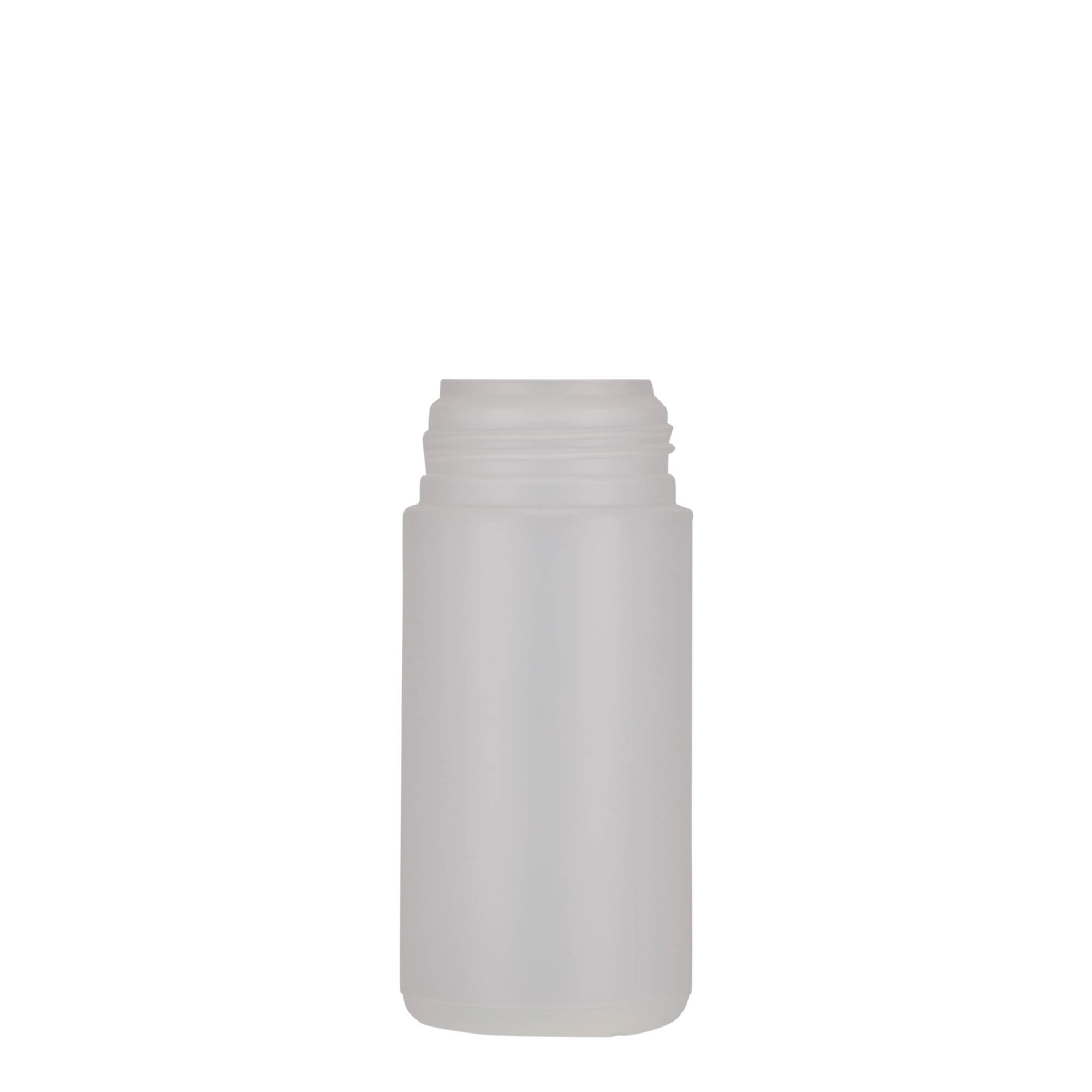 Botella dosificadora de 100 ml 'Foamer', plástico PE, natural, boca: cierre de rosca Botella dosificadora de 100 ml 'Foamer', plástico PE, natural, boca: cierre de rosca