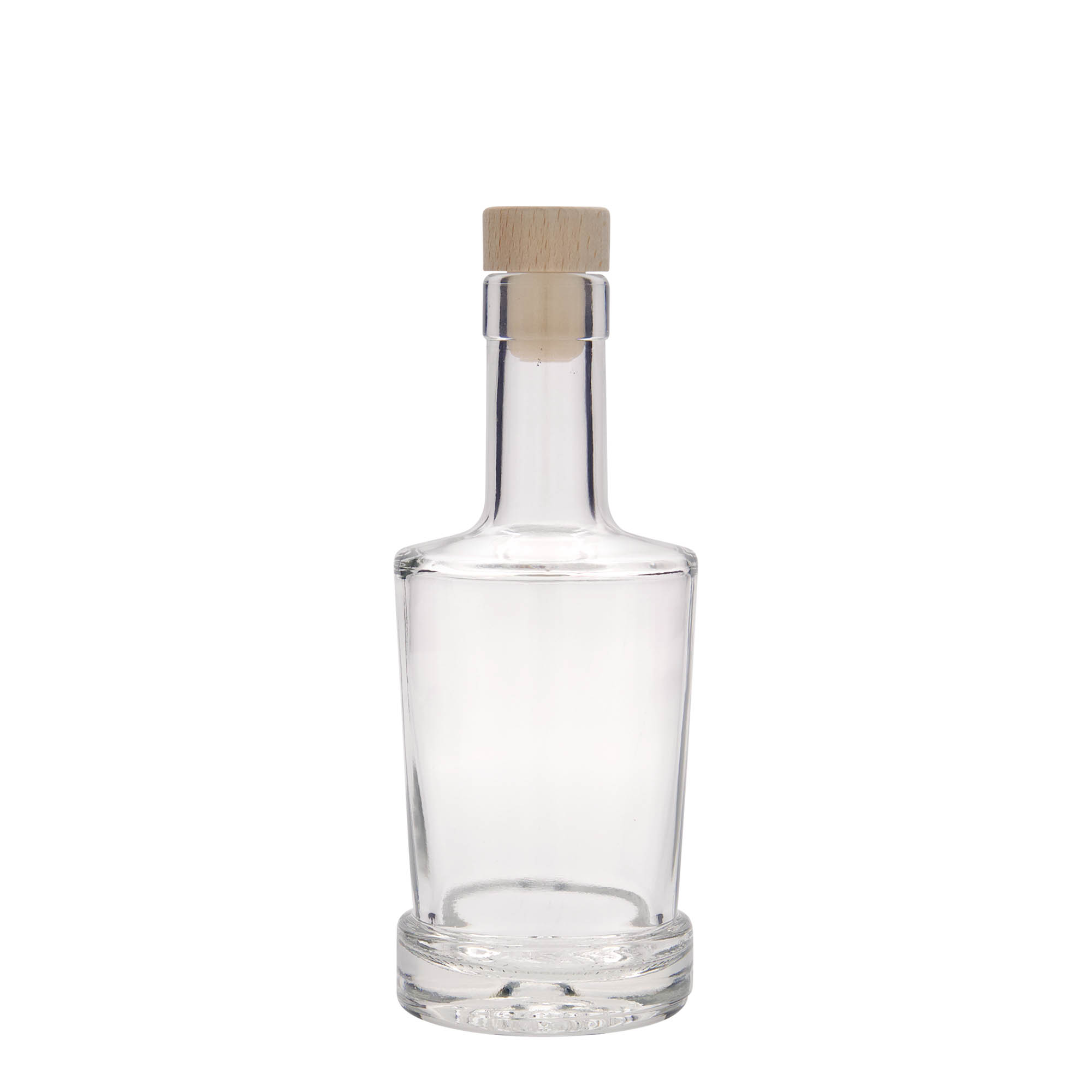 Botella de vidrio de 250 ml 'Deborah', boca: corcho