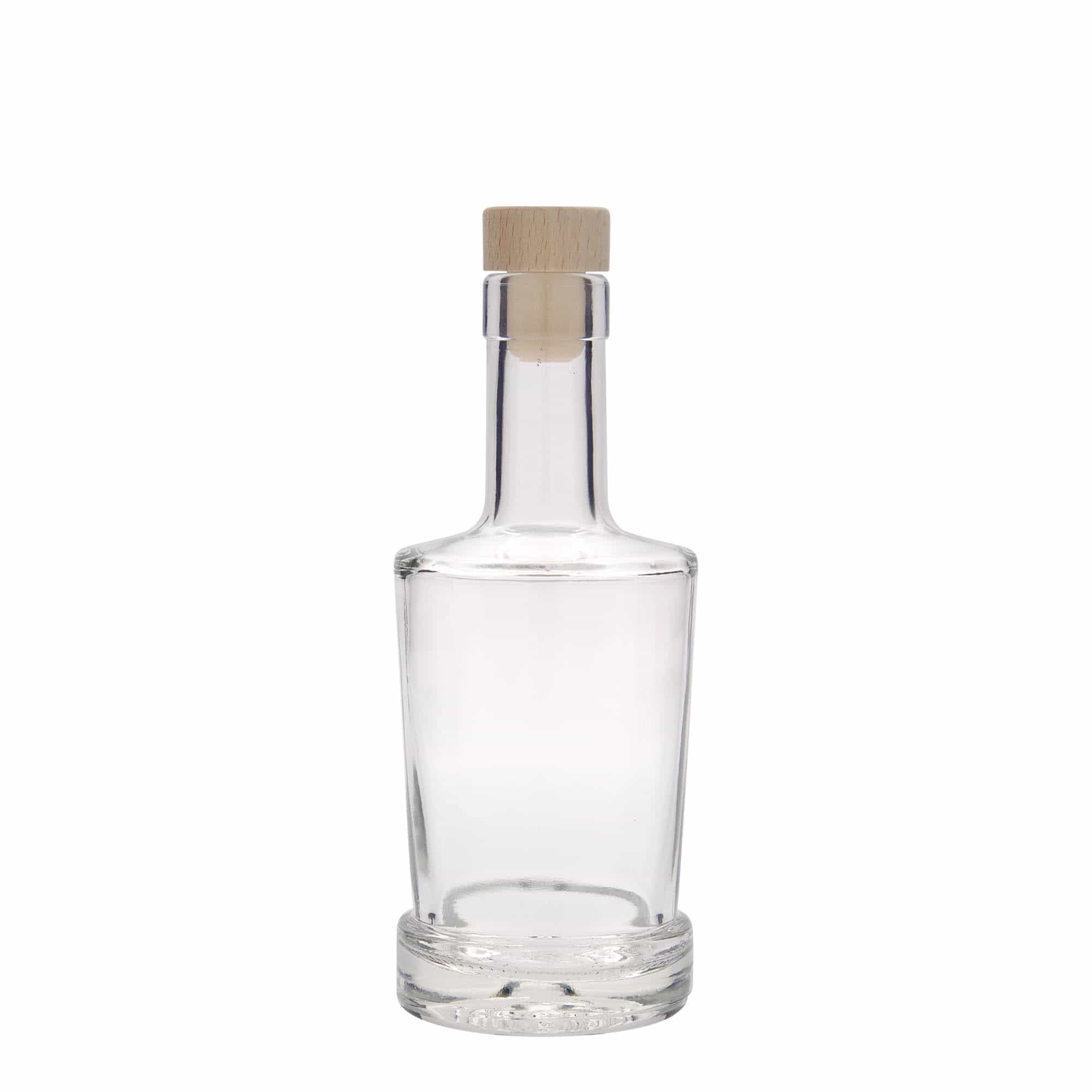Botella de vidrio de 250 ml 'Deborah', boca: corcho