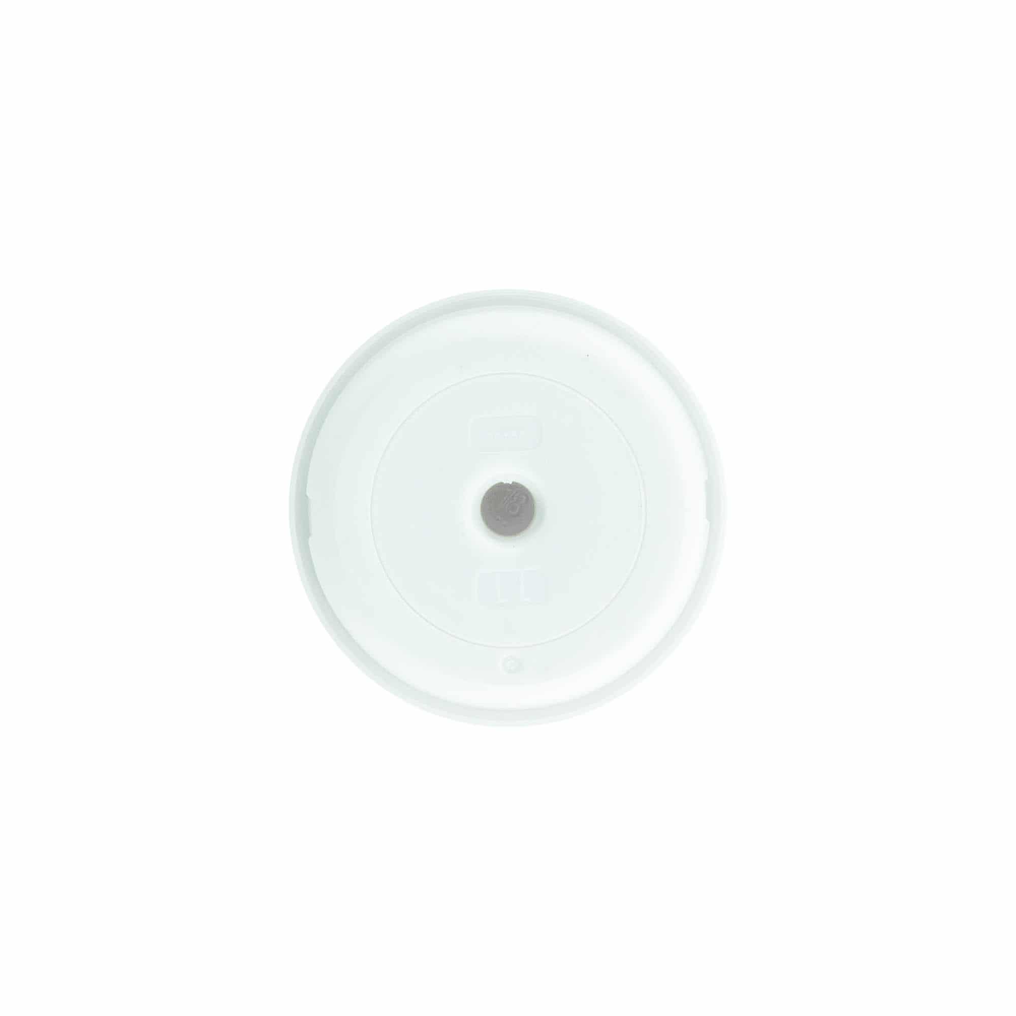 Dispensador Airless con cabezal de bombeo 'Mezzo', plástico de PP, plateado