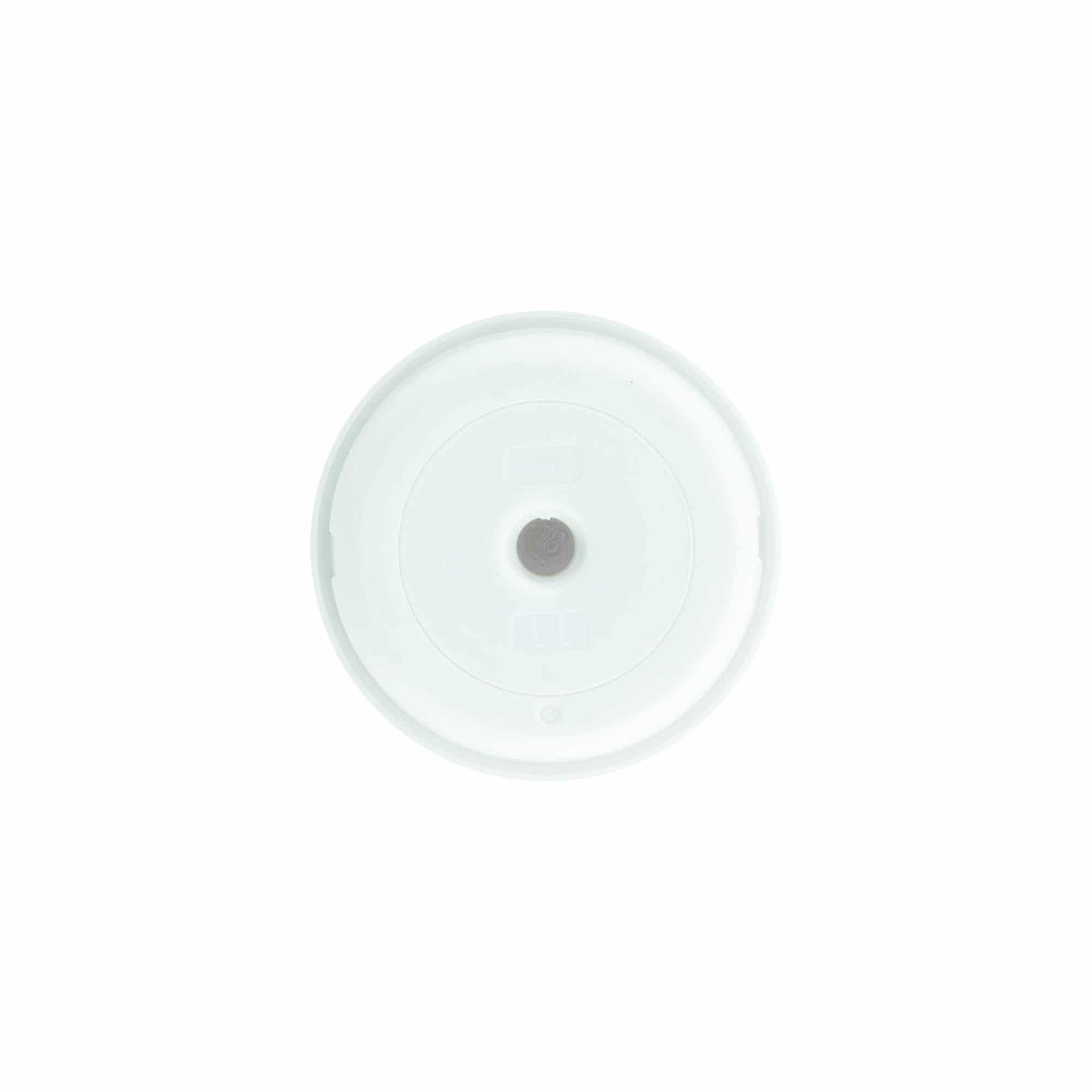 Cabezal de bomba dosificadora airless 'Mezzo', plástico PP, plateado