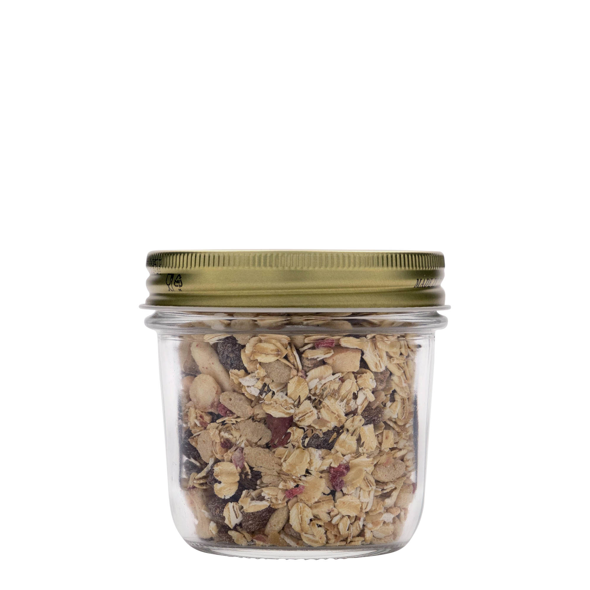 200 ml tarro de vidrio 'Quattro Stagioni', boca: cierre de rosca 200 ml tarro de vidrio 'Quattro Stagioni', boca: cierre de rosca