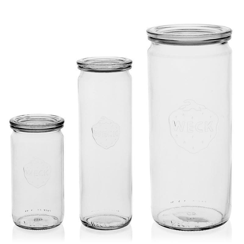Tarro cilíndrico WECK de 1040 ml, boca: borde redondo