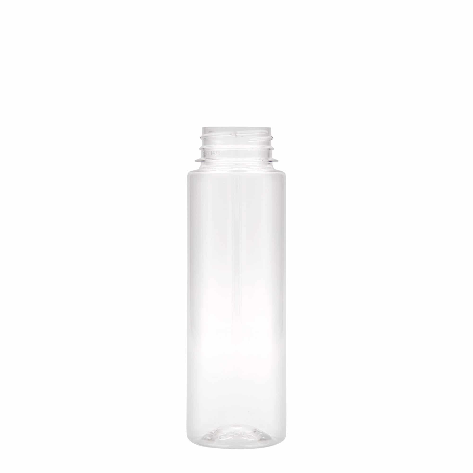 Botella de PET 'Everytime' de 250 ml, plástico, boca: 38 mm