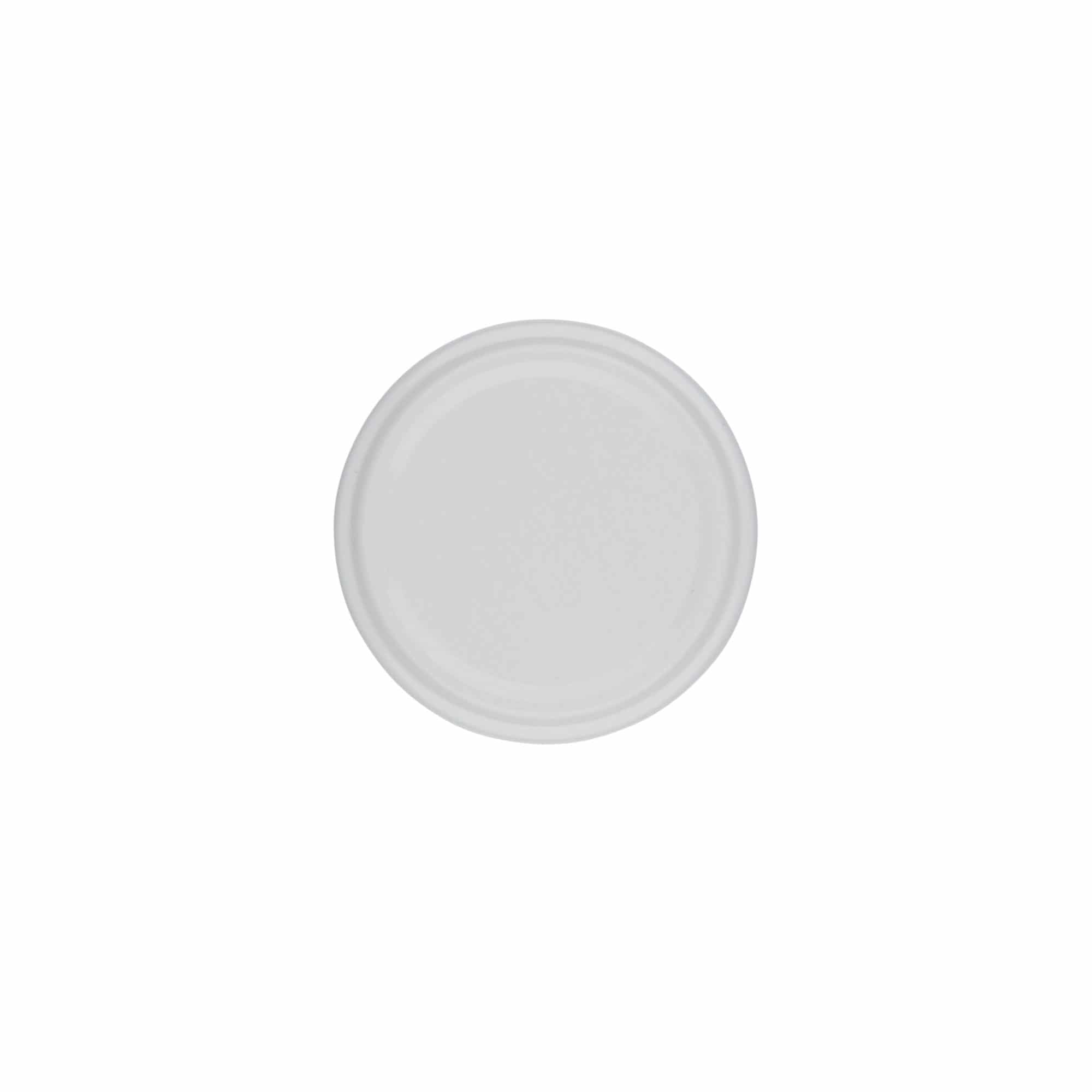 Tapa Twist-Off, hojalata, blanco, para boca: TO 58