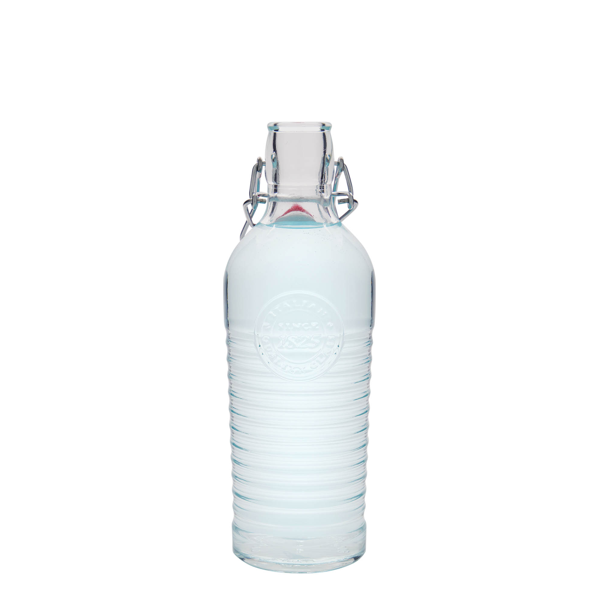 Botella de vidrio de 750 ml 'Officina 1825', boca: cierre de palanca Botella de vidrio de 750 ml 'Officina 1825', boca: cierre de palanca