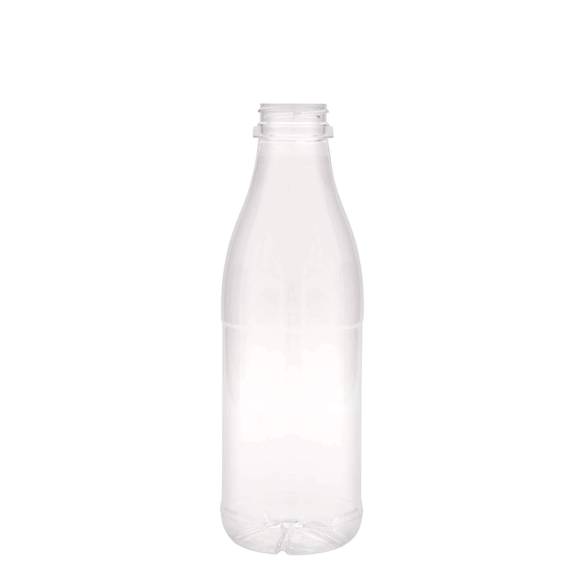 Botella PET de 750 ml 'Milk and Juice', plástico, boca: 38 mm