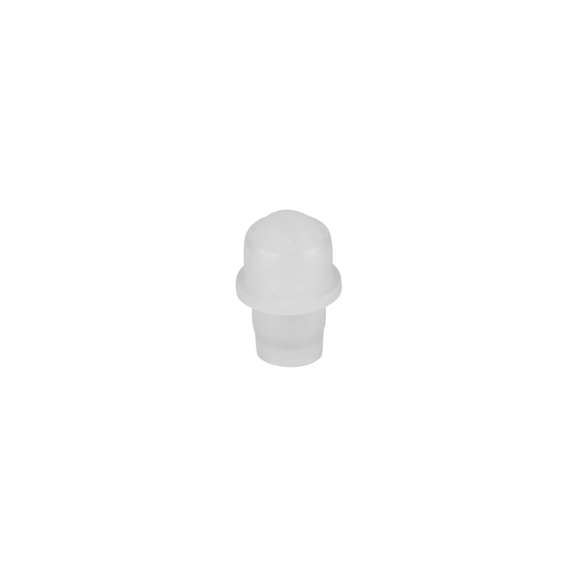 Aplicador para botella de roll-on de 10 ml, plástico LDPE, natural