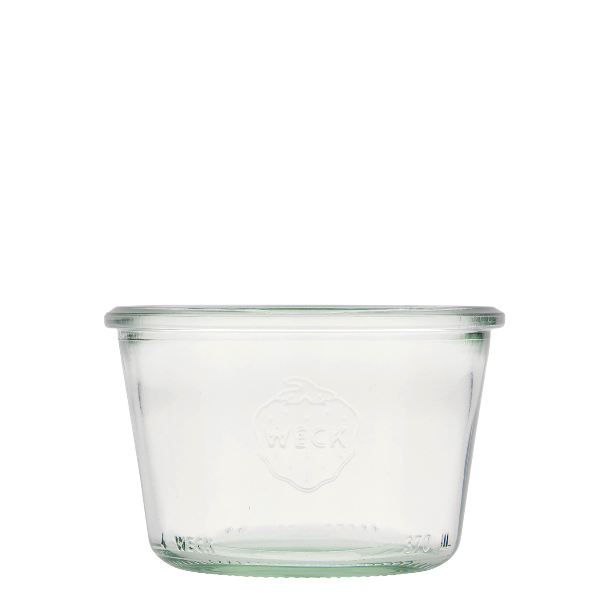 370 ml tarro WECK con caída, boca: borde redondo