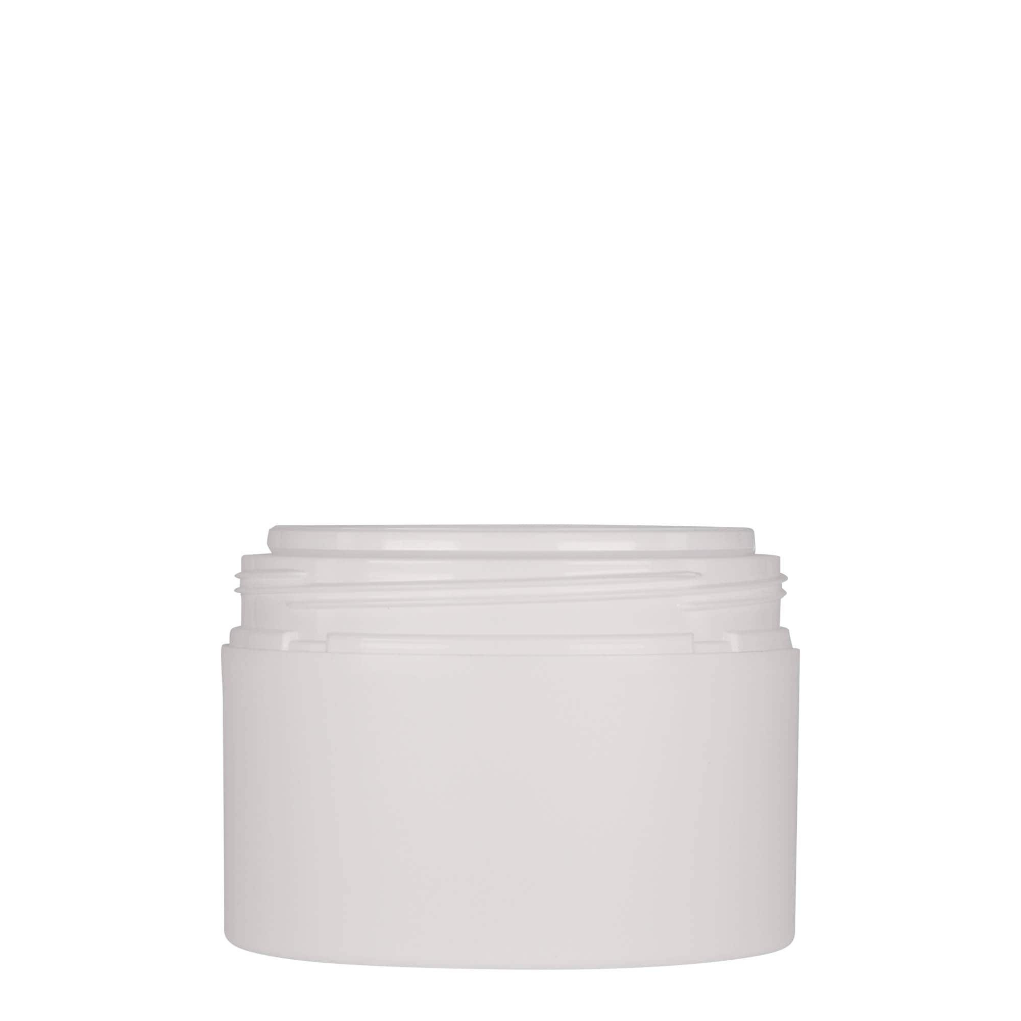 Bote de plástico 'Antonella' de 250 ml, PP, blanco, boca: tapón de rosca