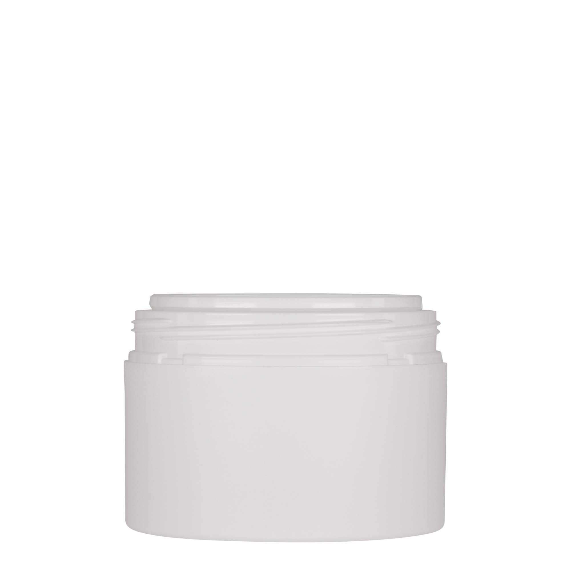 250 ml bote de plástico 'Antonella', PP, blanco, boca: cierre de rosca 250 ml bote de plástico 'Antonella', PP, blanco, boca: cierre de rosca