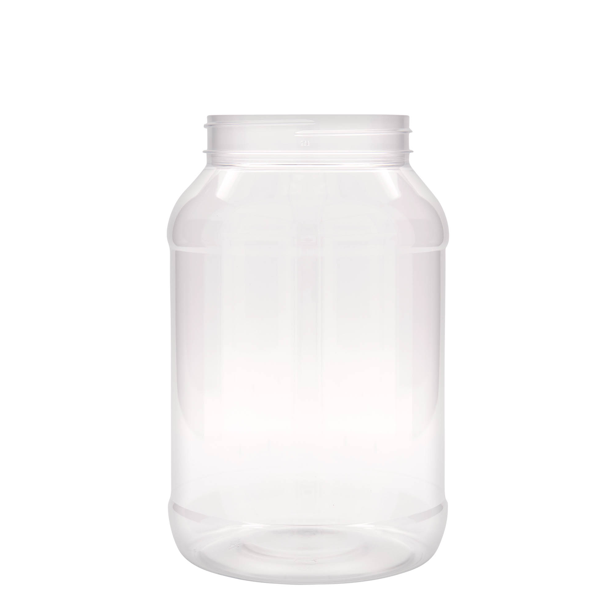 2.500 ml lata PET 'Lulu', plástico, boca: 100/400