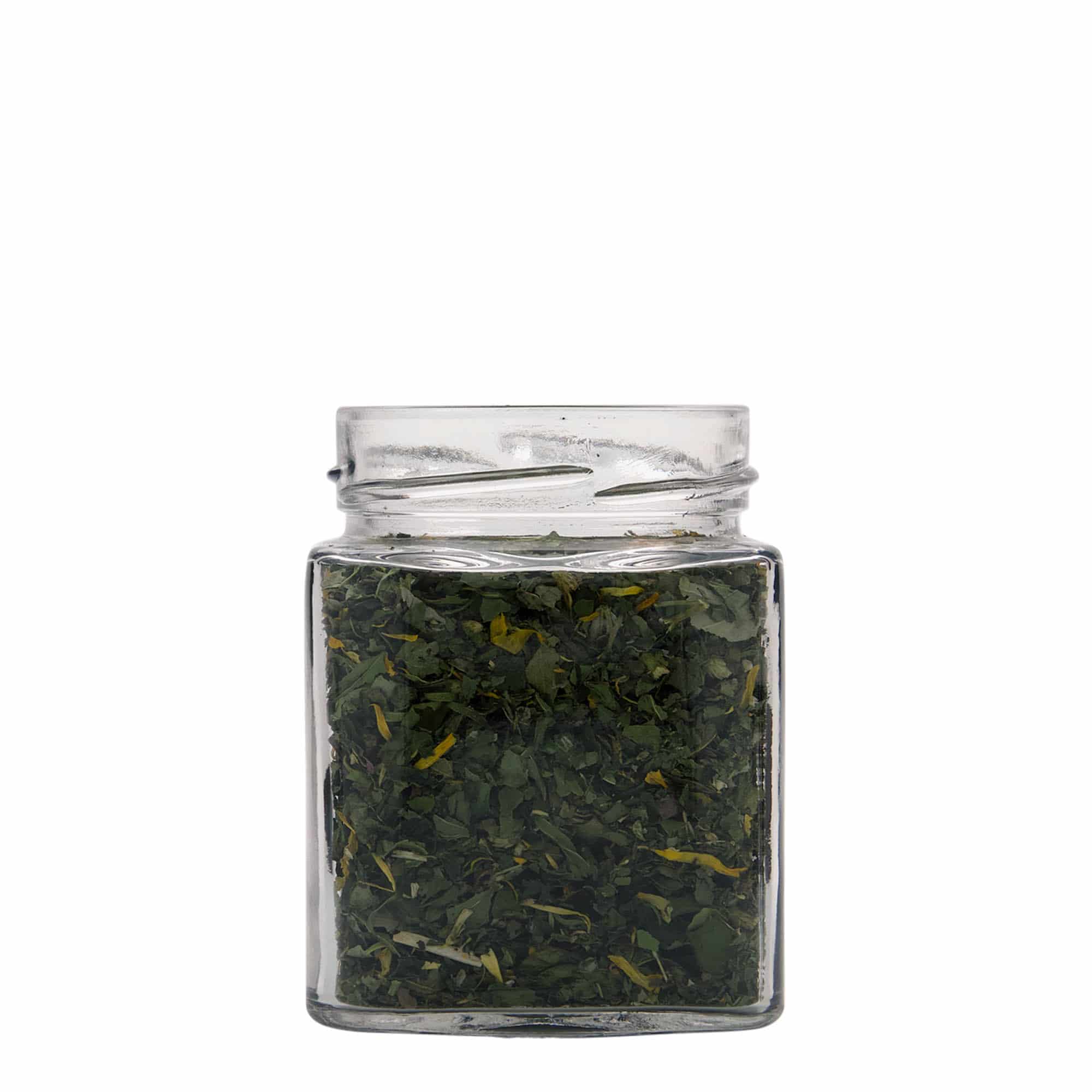 314 ml tarro cuadrado 'Ikarus', abertura: Deep-Twist-Off (DTO 70)