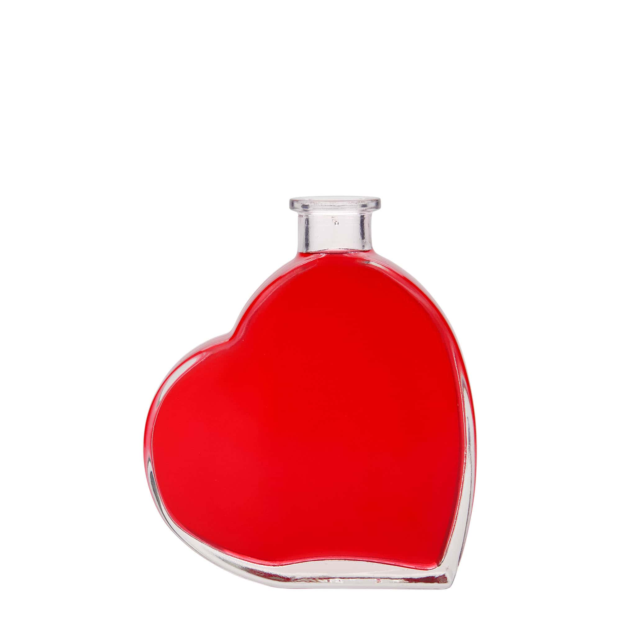 Botella de vidrio de 200 ml «Pasión», boca: corcho
