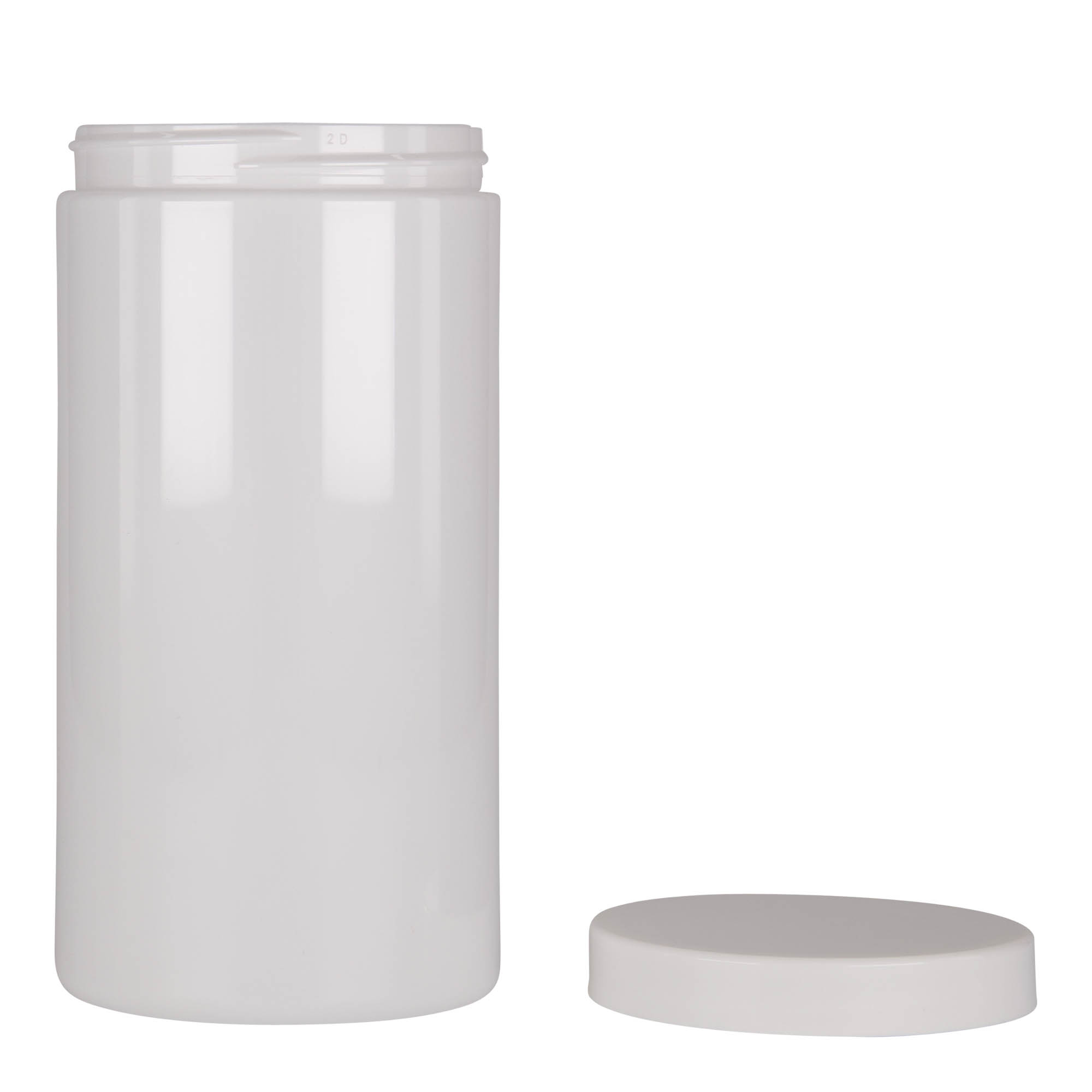 500 ml bote PET 'Isabella', blanco, boca: 70/400