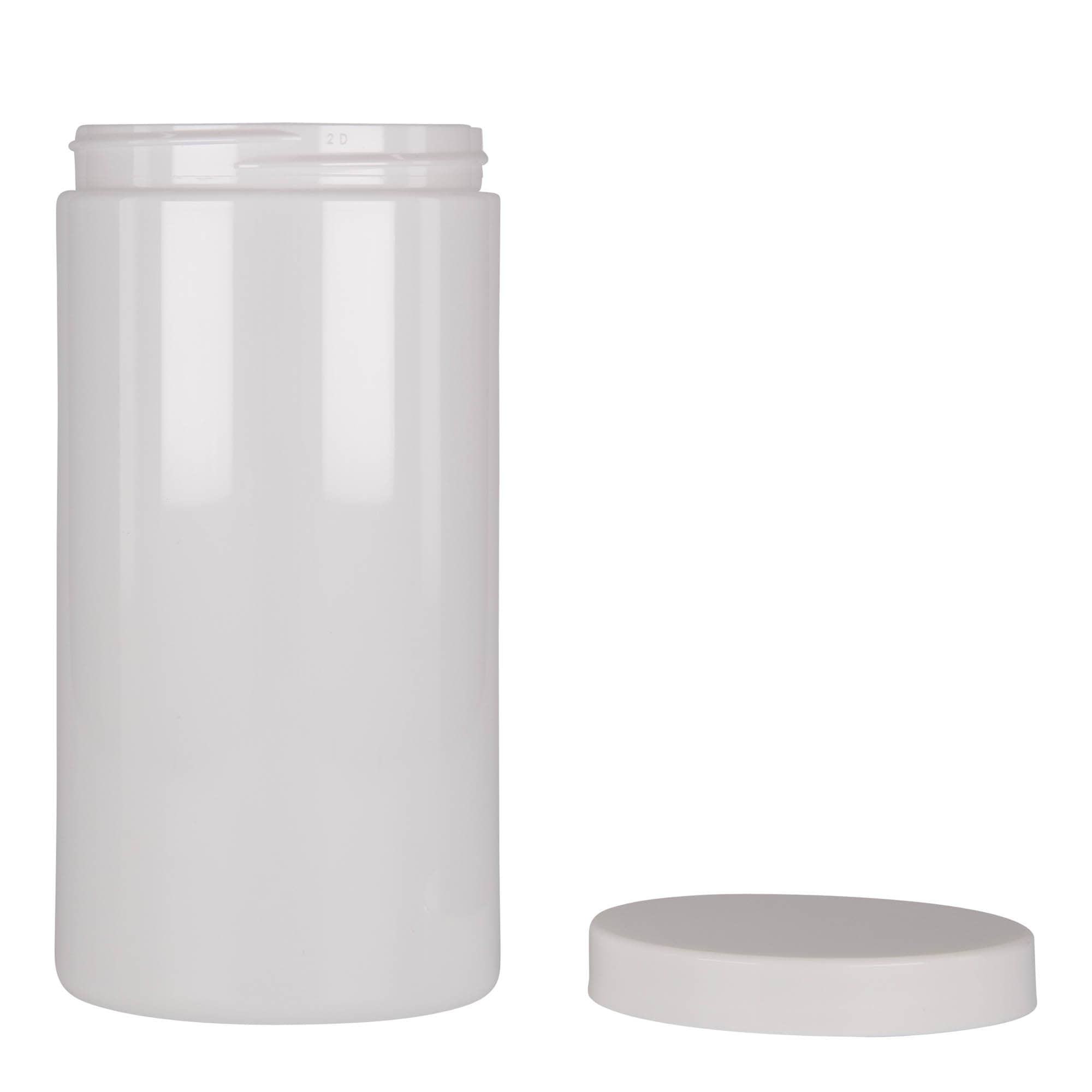 500 ml bote PET 'Isabella', blanco, boca: 70/400