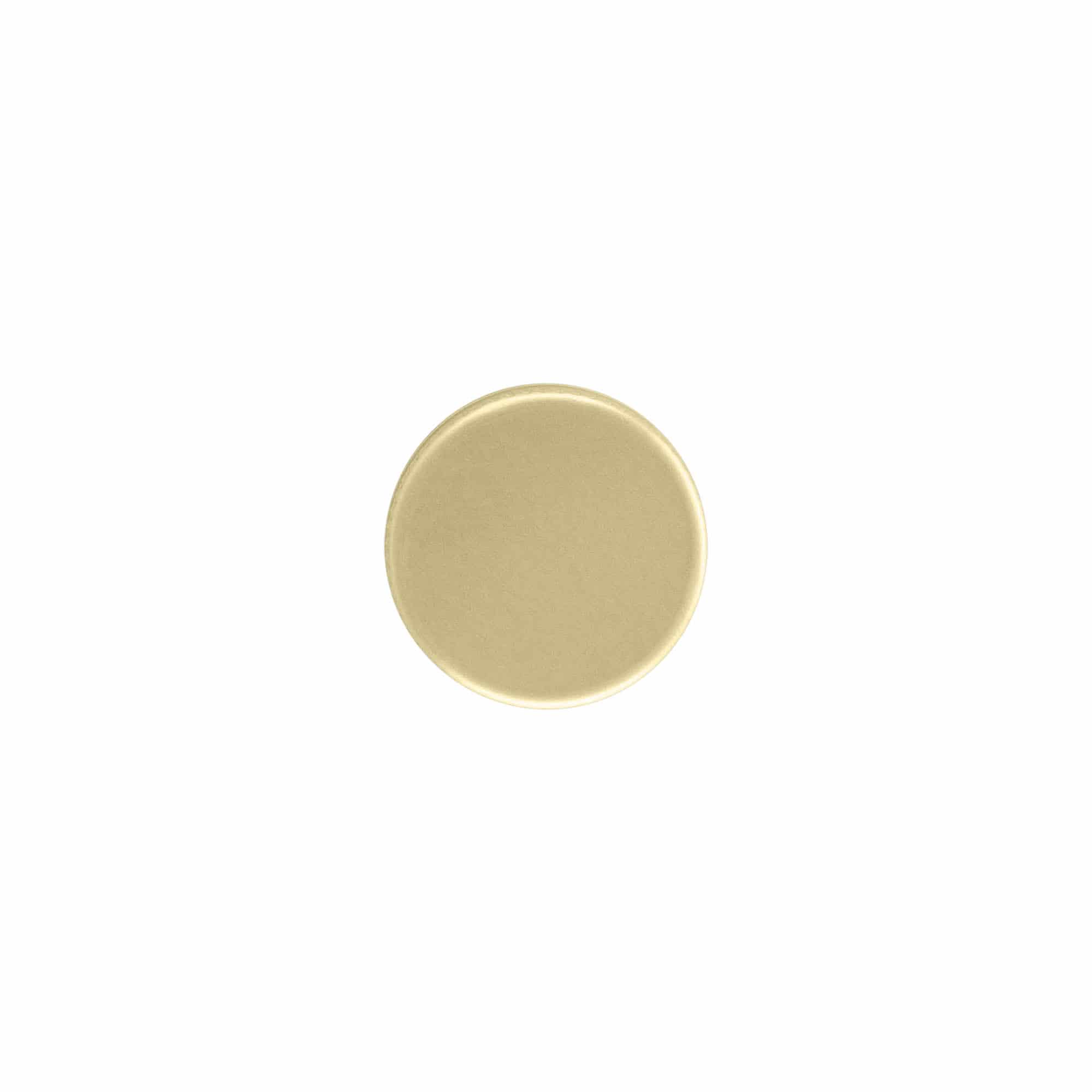 Tapón de rosca, metal, dorado, para boca: PP 24