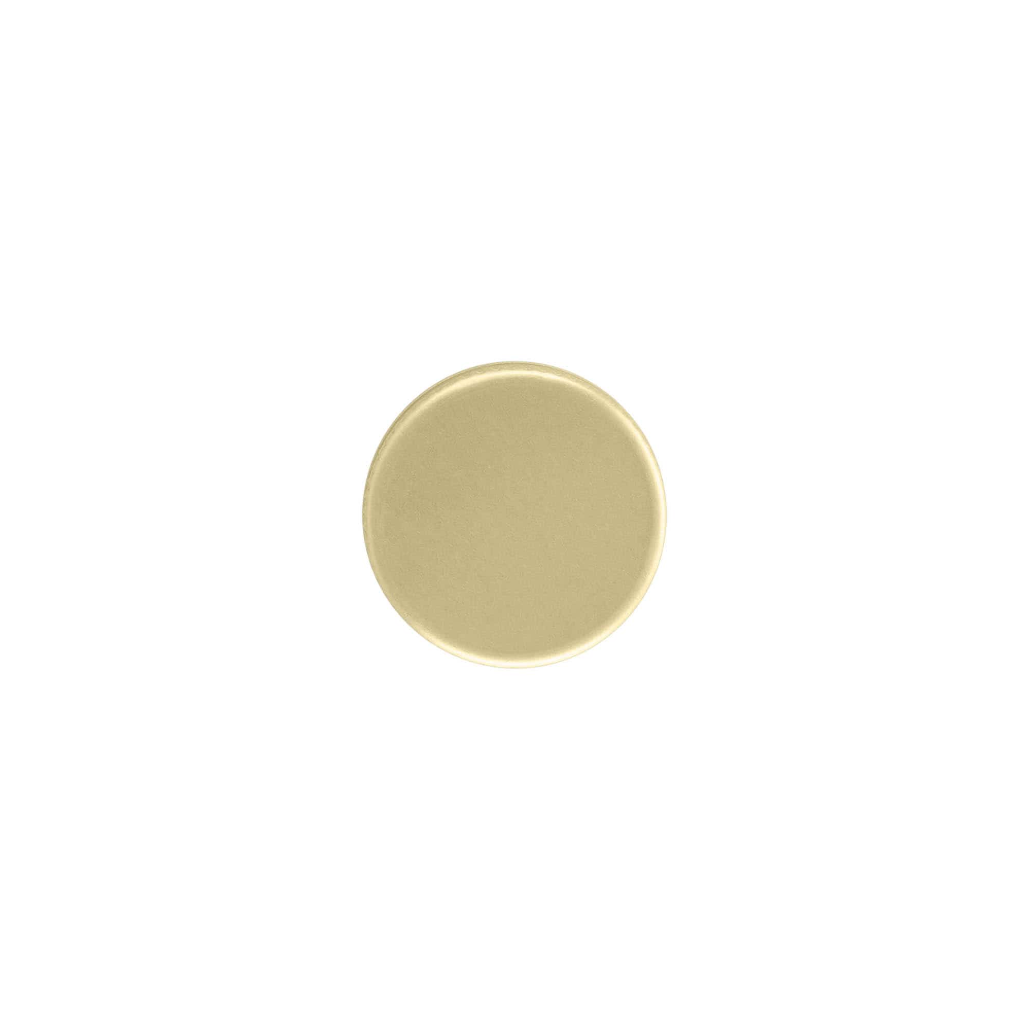 Tapa de rosca, metal, dorado, para boca: PP 24