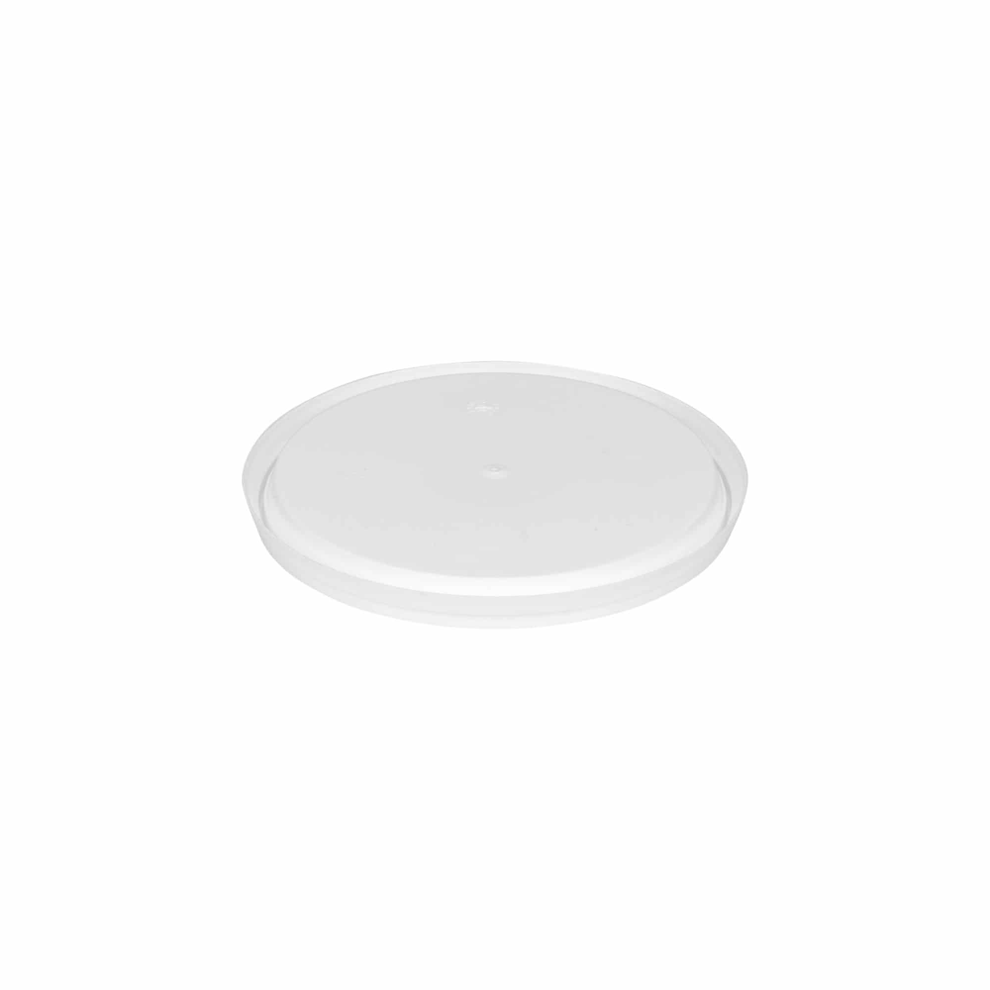 Tapa para cubo de 0,6 l, plástico de PP, blanco