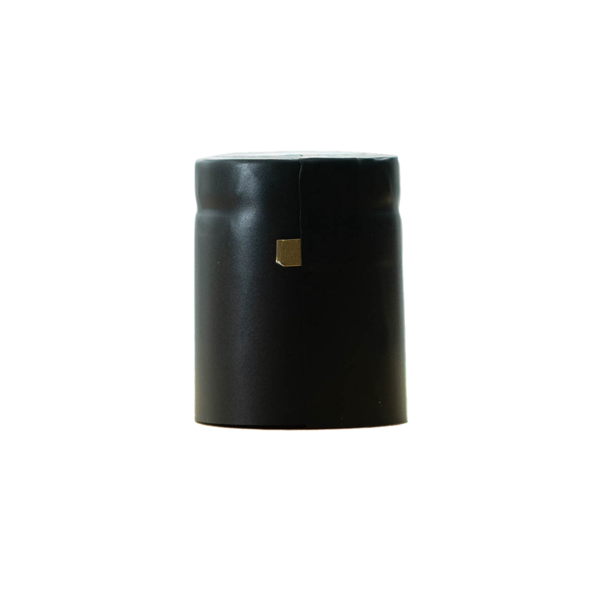 Cápsula retráctil 32x41, plástico PVC, negro Cápsula retráctil 32x41, plástico PVC, negro