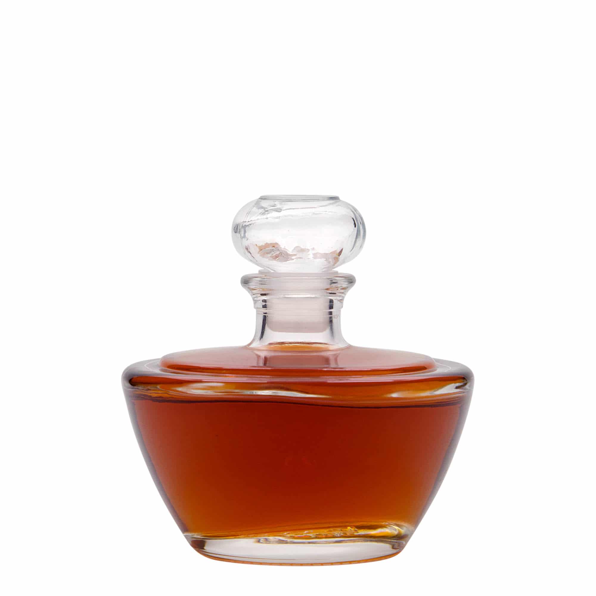 Botella de vidrio 'Homme' de 200 ml, boca: corcho