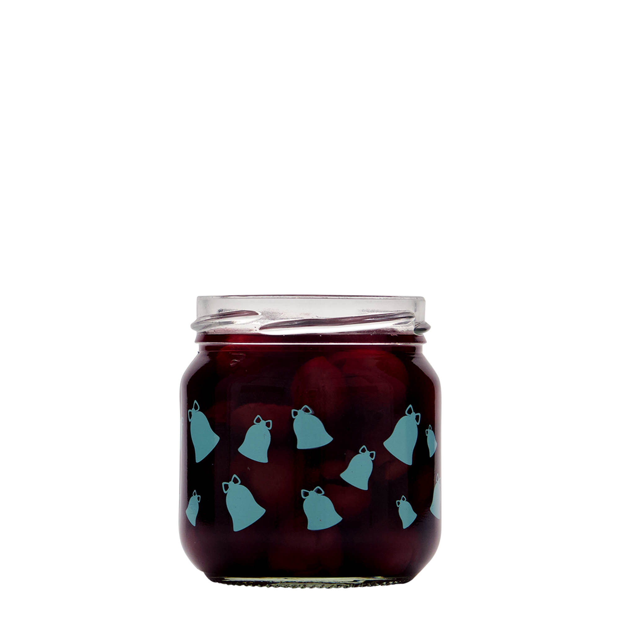 212 ml vaso redondo, motivo: campana, boca: rosca (TO 66)