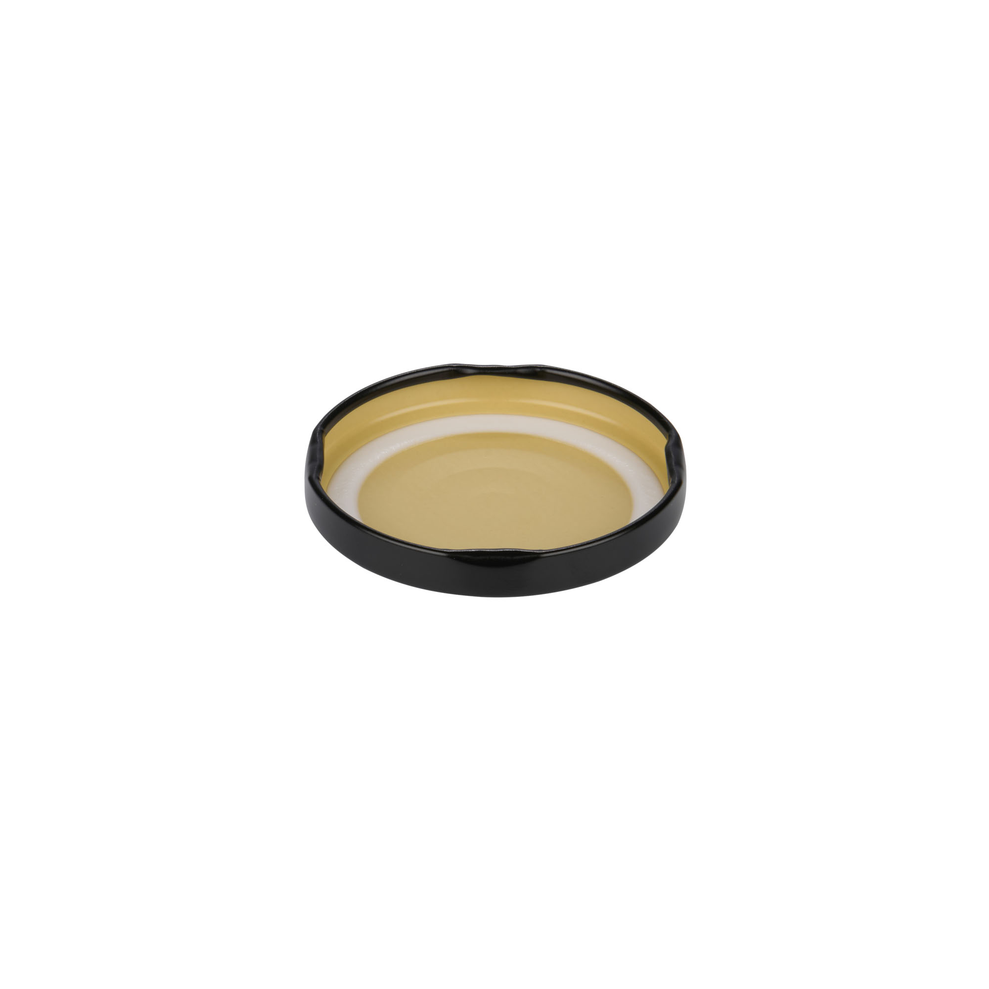 Tapa Twist-Off, hojalata, negra, para boca: TO 58