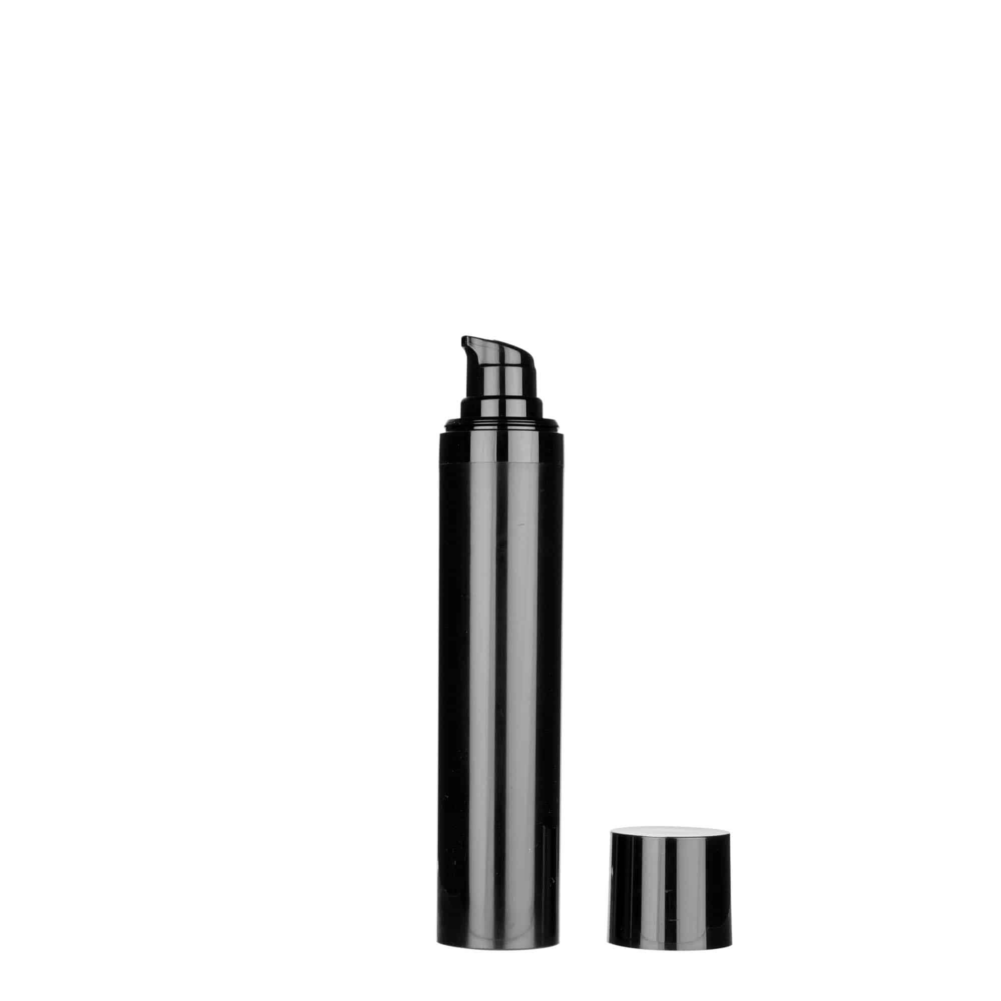 Dispensador Airless 'Micro' de 50 ml, plástico PP, negro