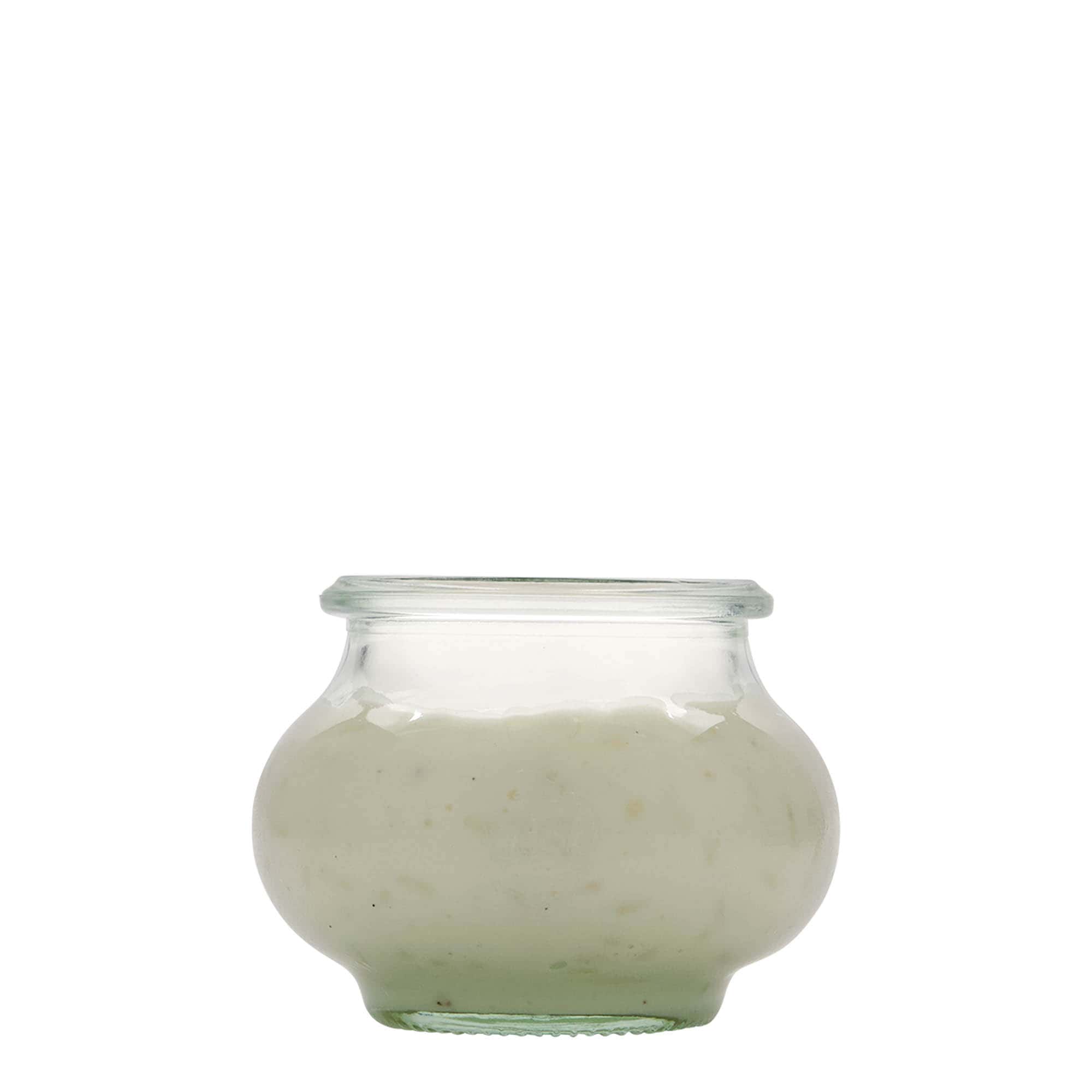 220 ml tarro de cristal WECK, boca: borde redondo 220 ml tarro de cristal WECK, boca: borde redondo