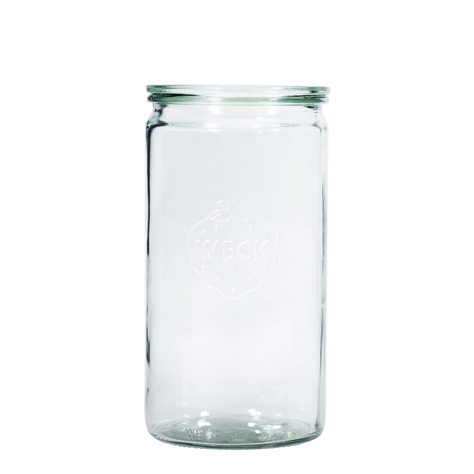 1.575 ml tarro cilíndrico WECK, boca: borde redondo 1.575 ml tarro cilíndrico WECK, boca: borde redondo