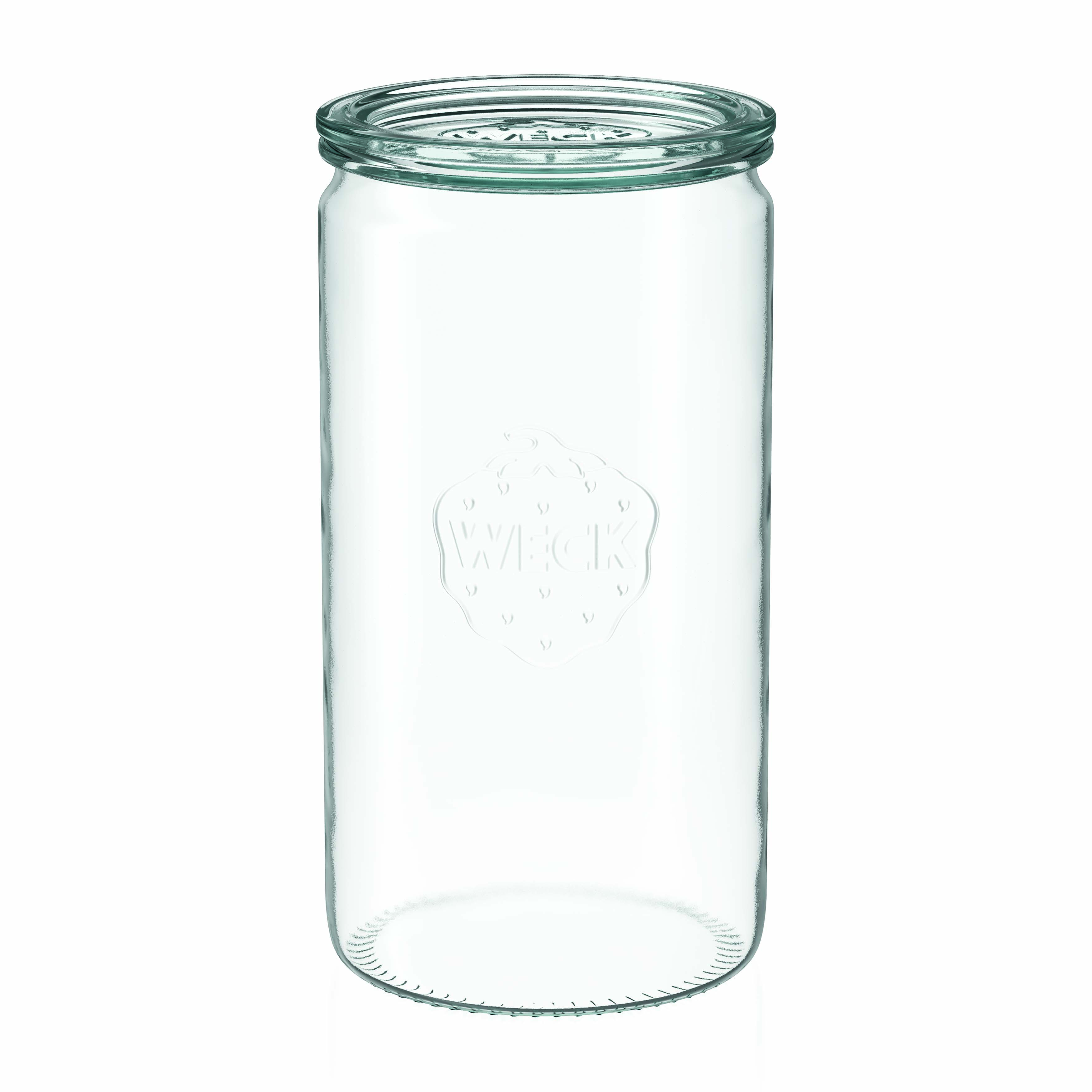 1.575 ml tarro cilíndrico WECK, boca: borde redondo 1.575 ml tarro cilíndrico WECK, boca: borde redondo