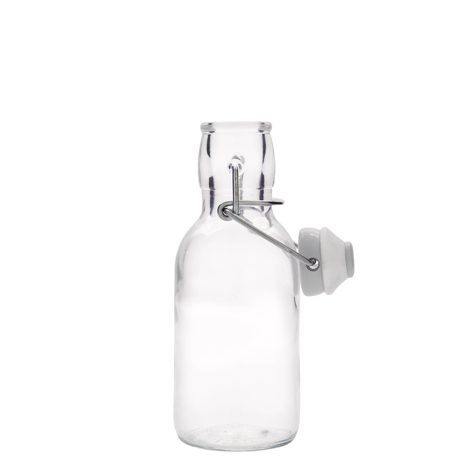 Botella de vidrio de 250 ml 'Emilia', boca: cierre de palanca Botella de vidrio de 250 ml 'Emilia', boca: cierre de palanca