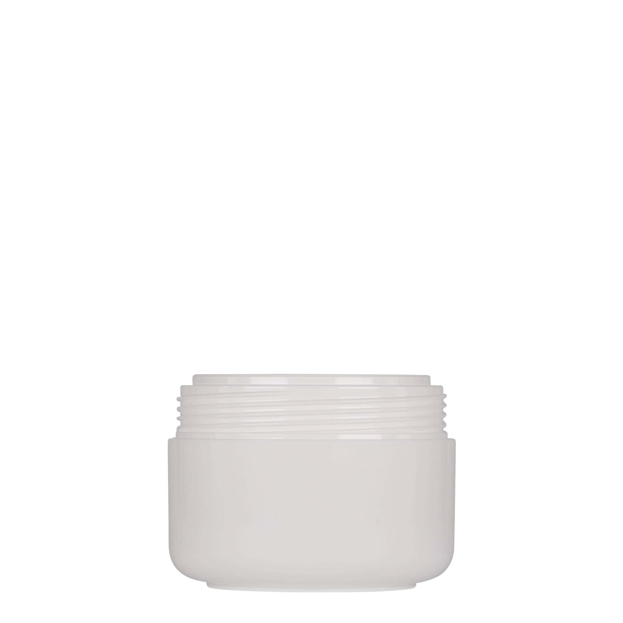 100 ml envase de plástico «Bianca», PP, blanco, boca: tapa de rosca