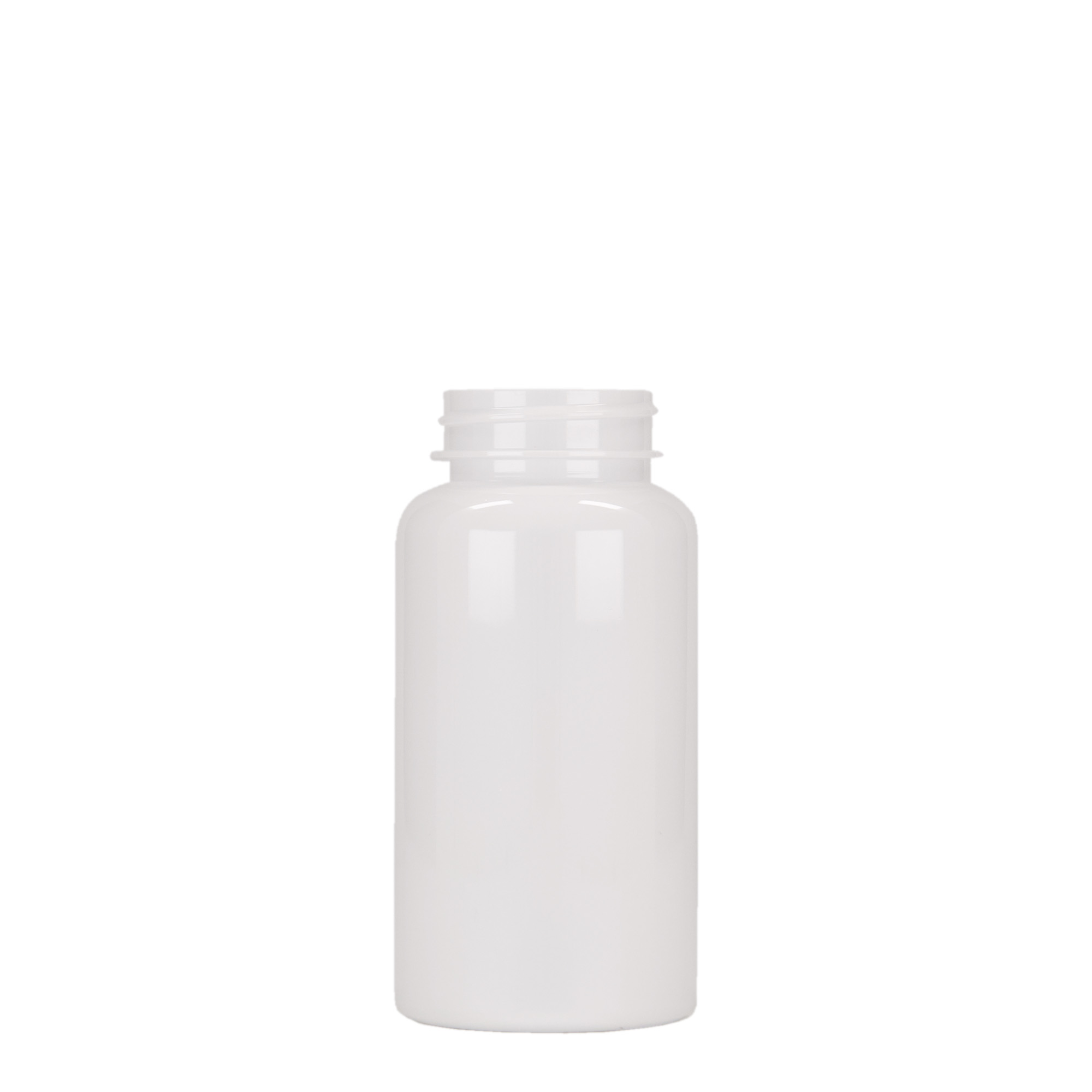 Bote Packer de PET de 150 ml, plástico, blanco, boca: GPI 38/400 Bote Packer de PET de 150 ml, plástico, blanco, boca: GPI 38/400