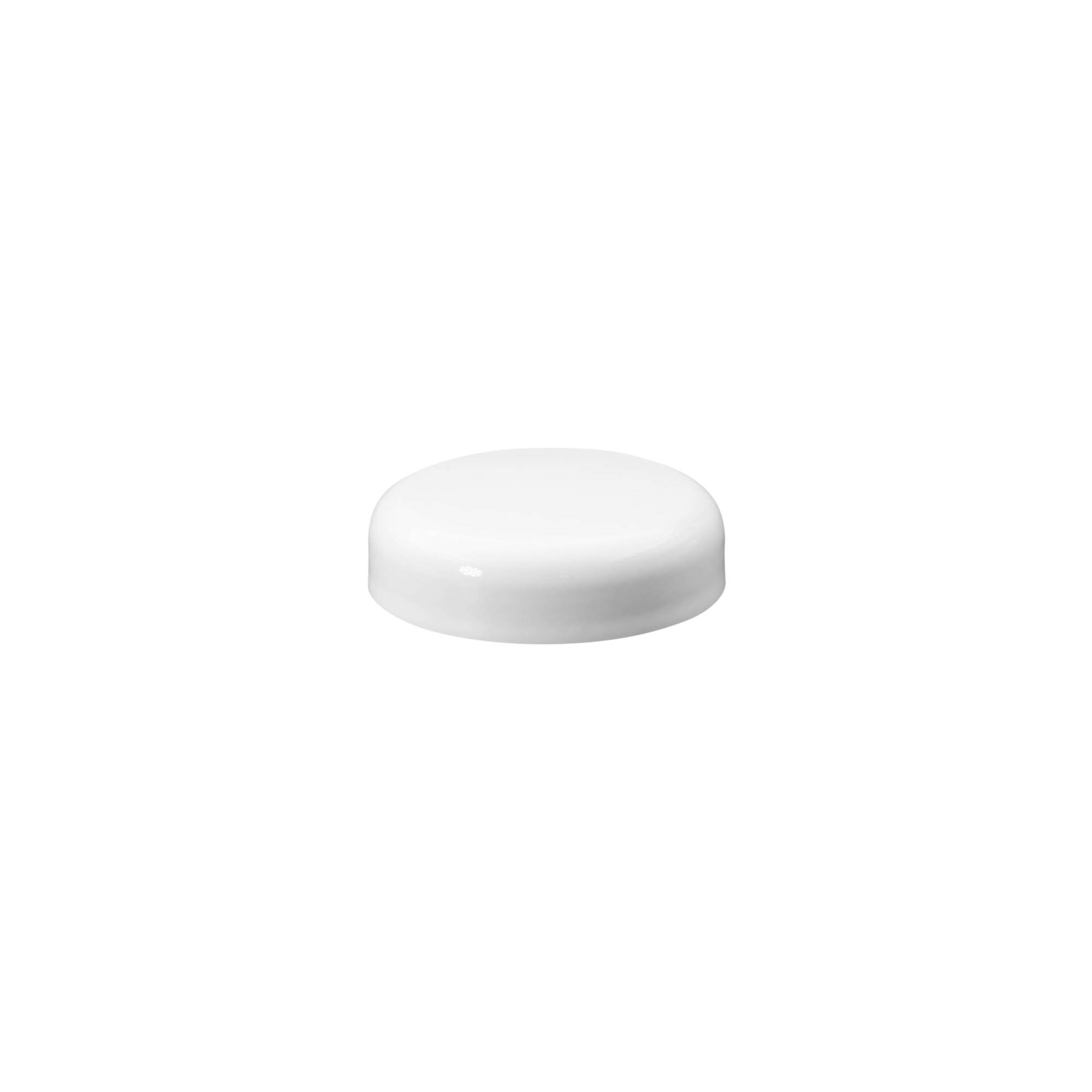 Tapón de rosca para 30 ml 'Bianca', plástico PP, blanco Tapón de rosca para 30 ml 'Bianca', plástico PP, blanco