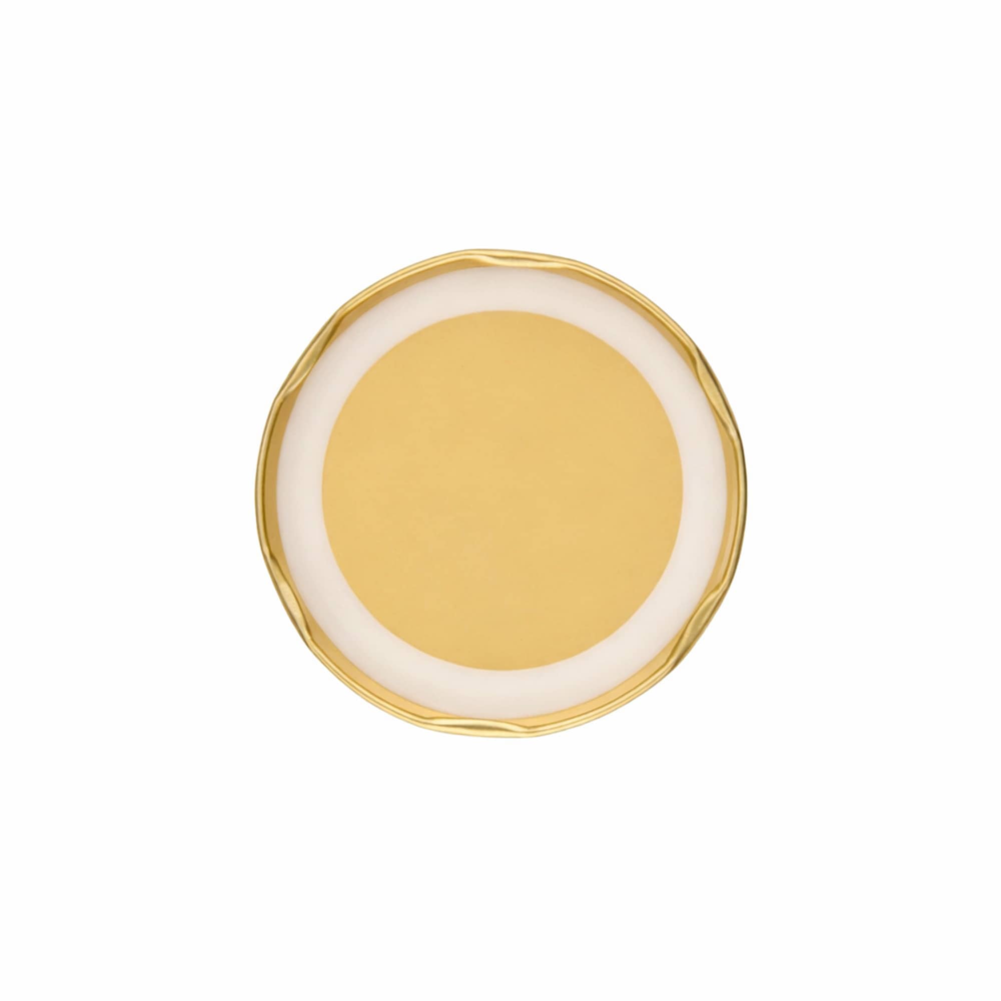 Tapa Twist-off, hojalata, esterilizable, dorada, para boca: TO 82