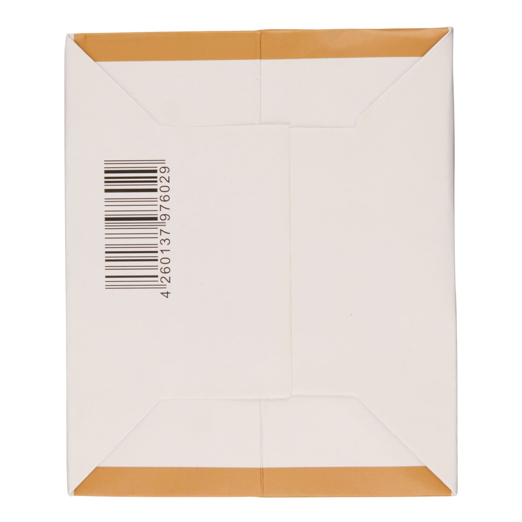 Bolsa para botella, cuadrada, papel, dorada