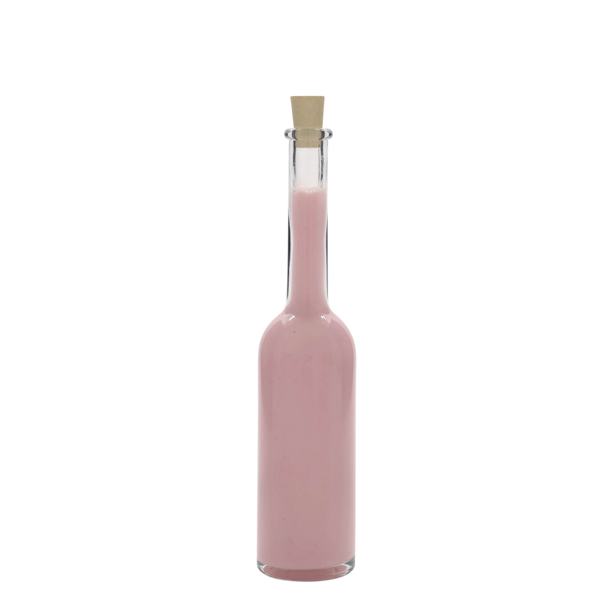 Botella de vidrio de 100 ml 'Opera', boca: corcho
