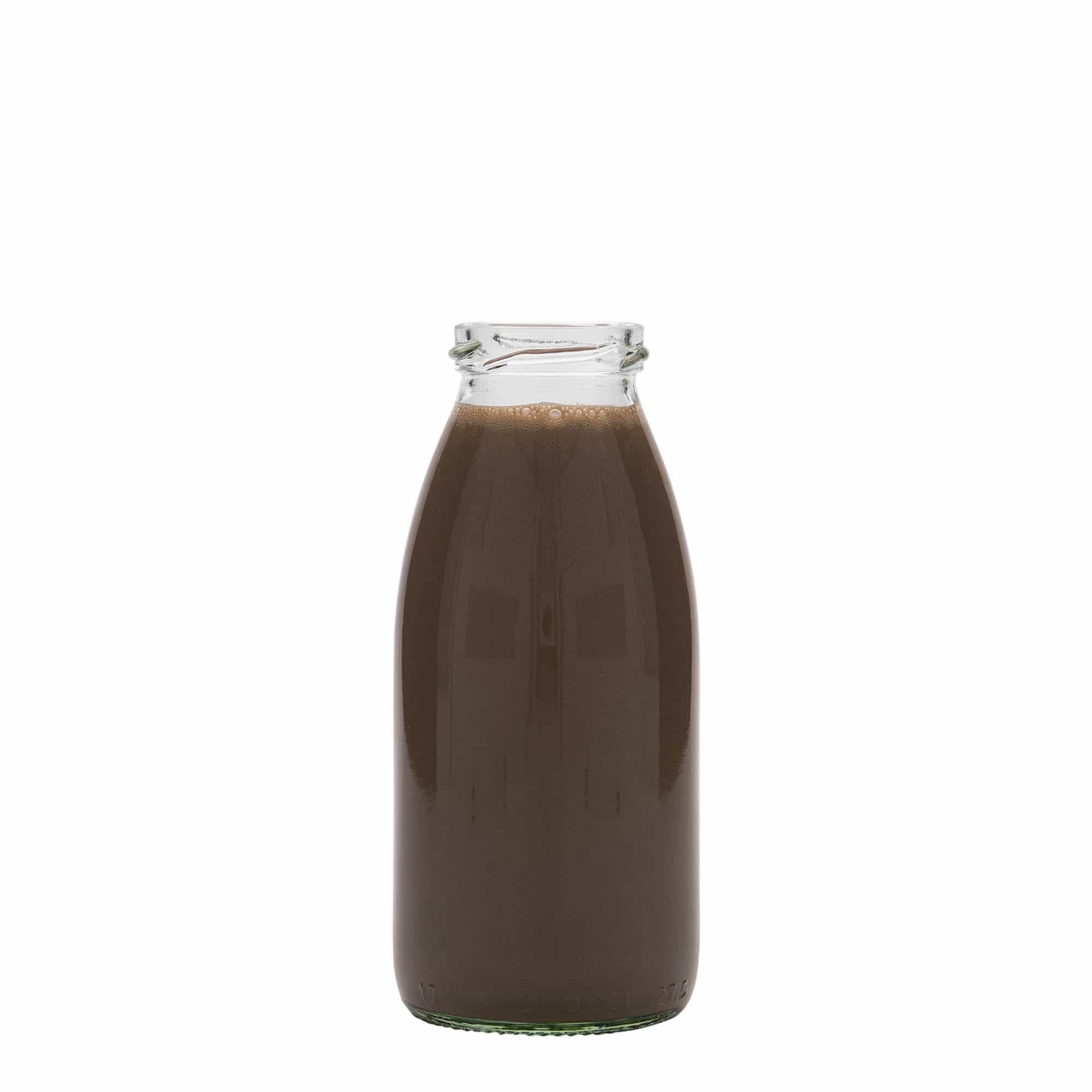 Botella de vidrio 'Vroni' de 250 ml, boca: Twist-Off (TO 43)