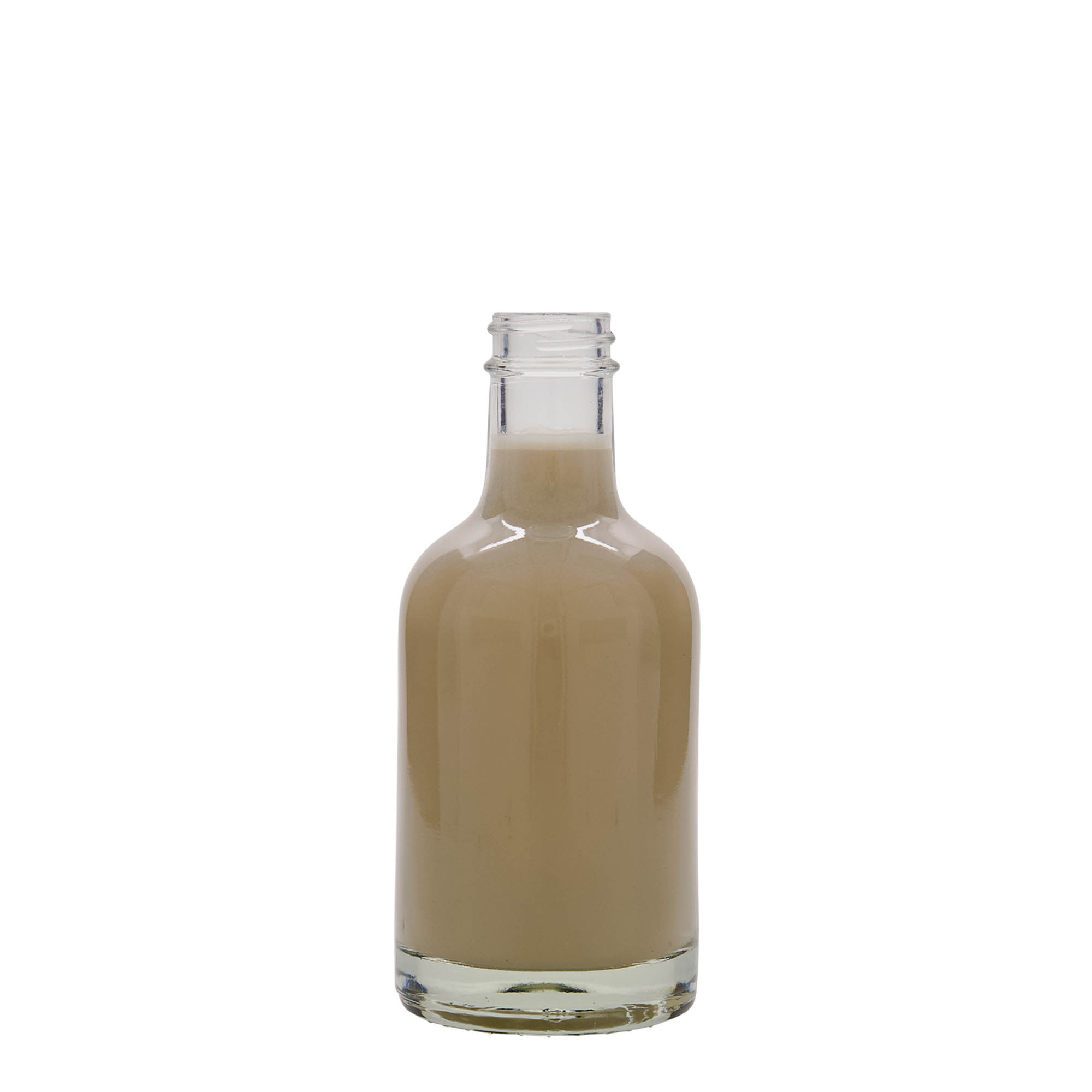 Botella de vidrio de 200 ml «First Class», boca: GPI 28